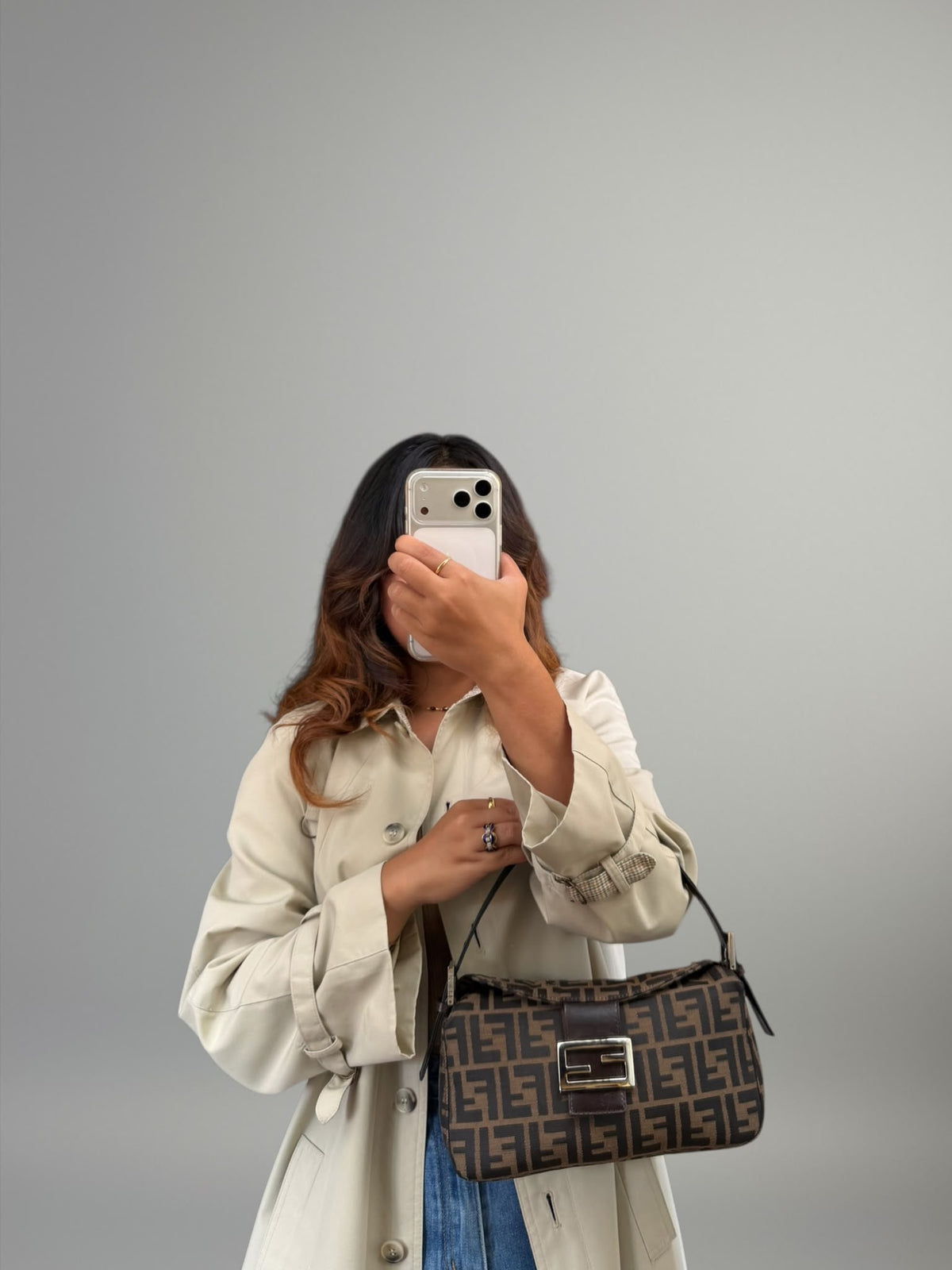 Fendi Baguette Zucca
