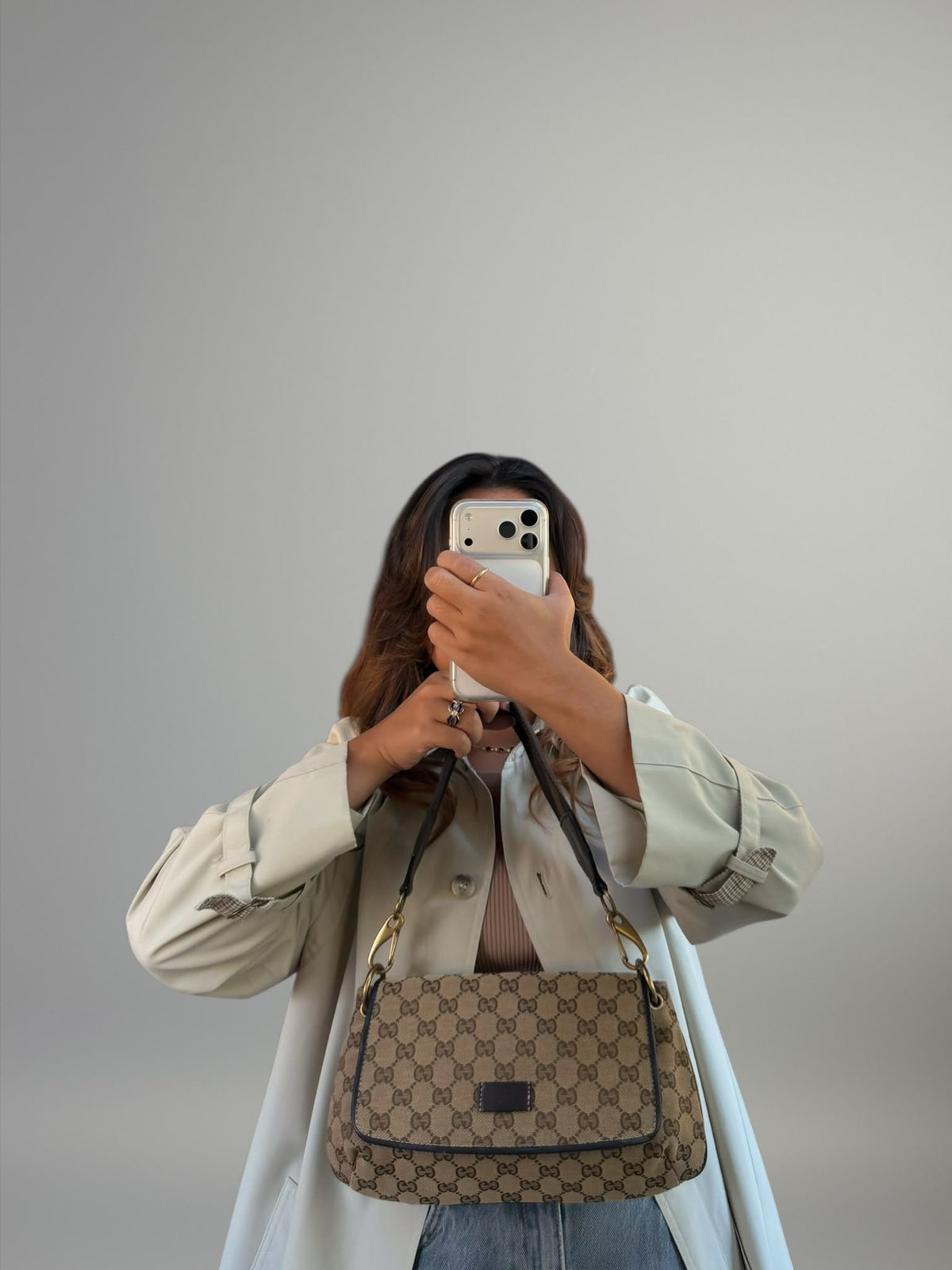 Gucci Web Flap Bag