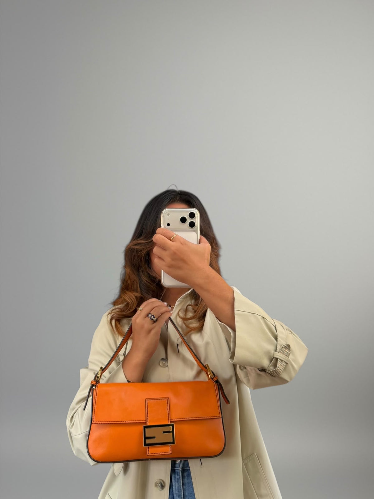 Fendi Baguette in Pelle