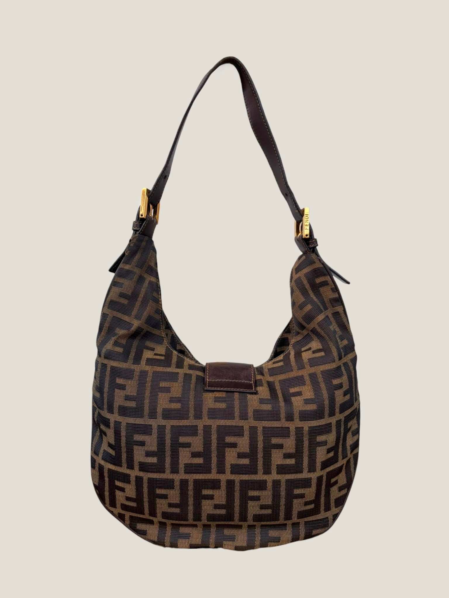 Fendi Baguette Zucca Hobo