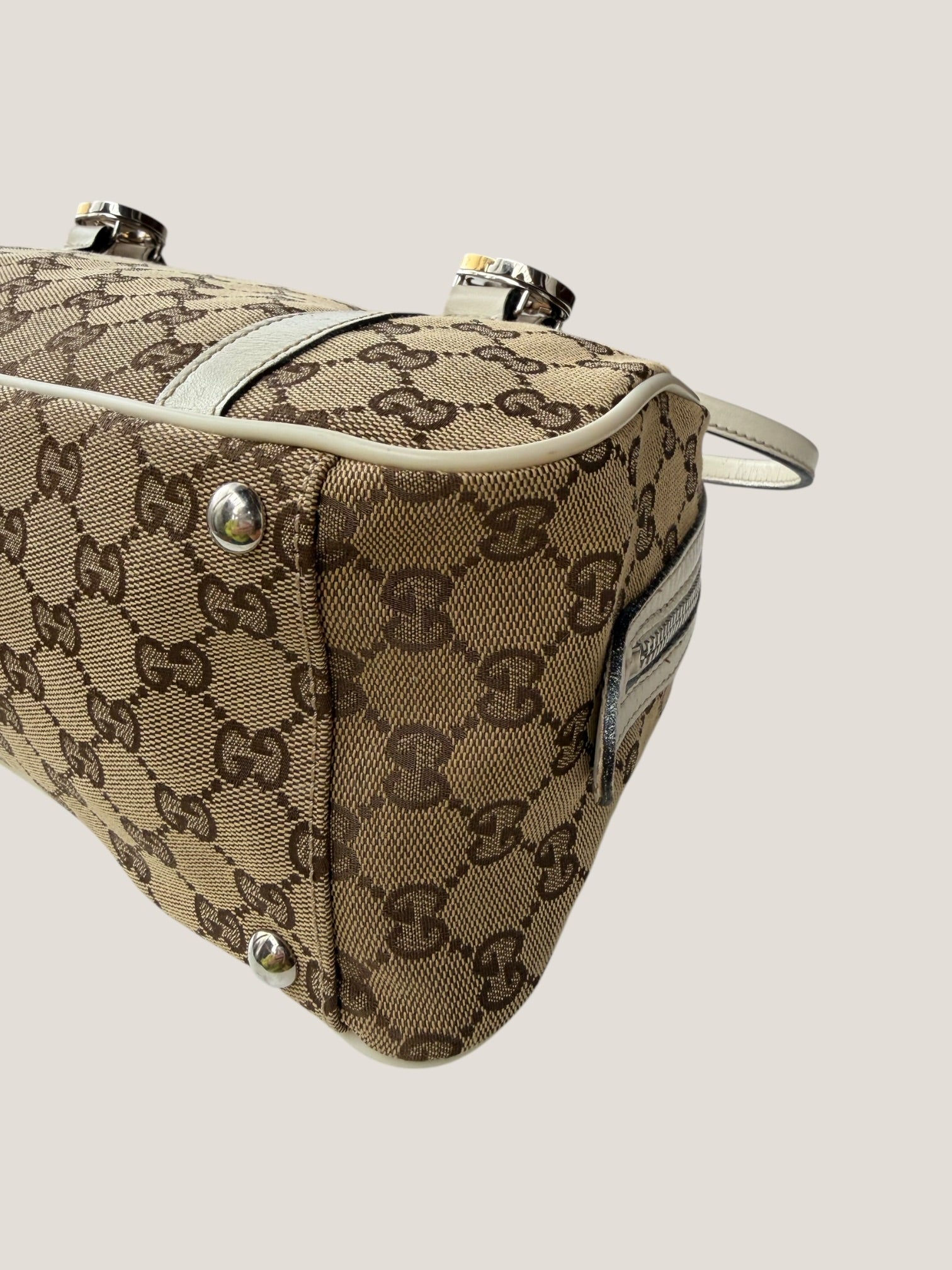 Gucci Bauletto Twins GG Canvas