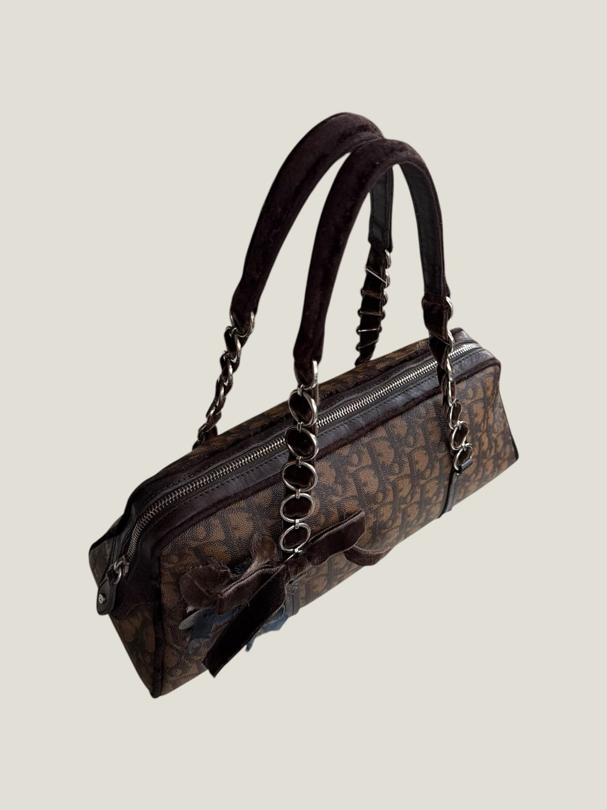 Christian Dior Romantique Trotter Boston Bag
