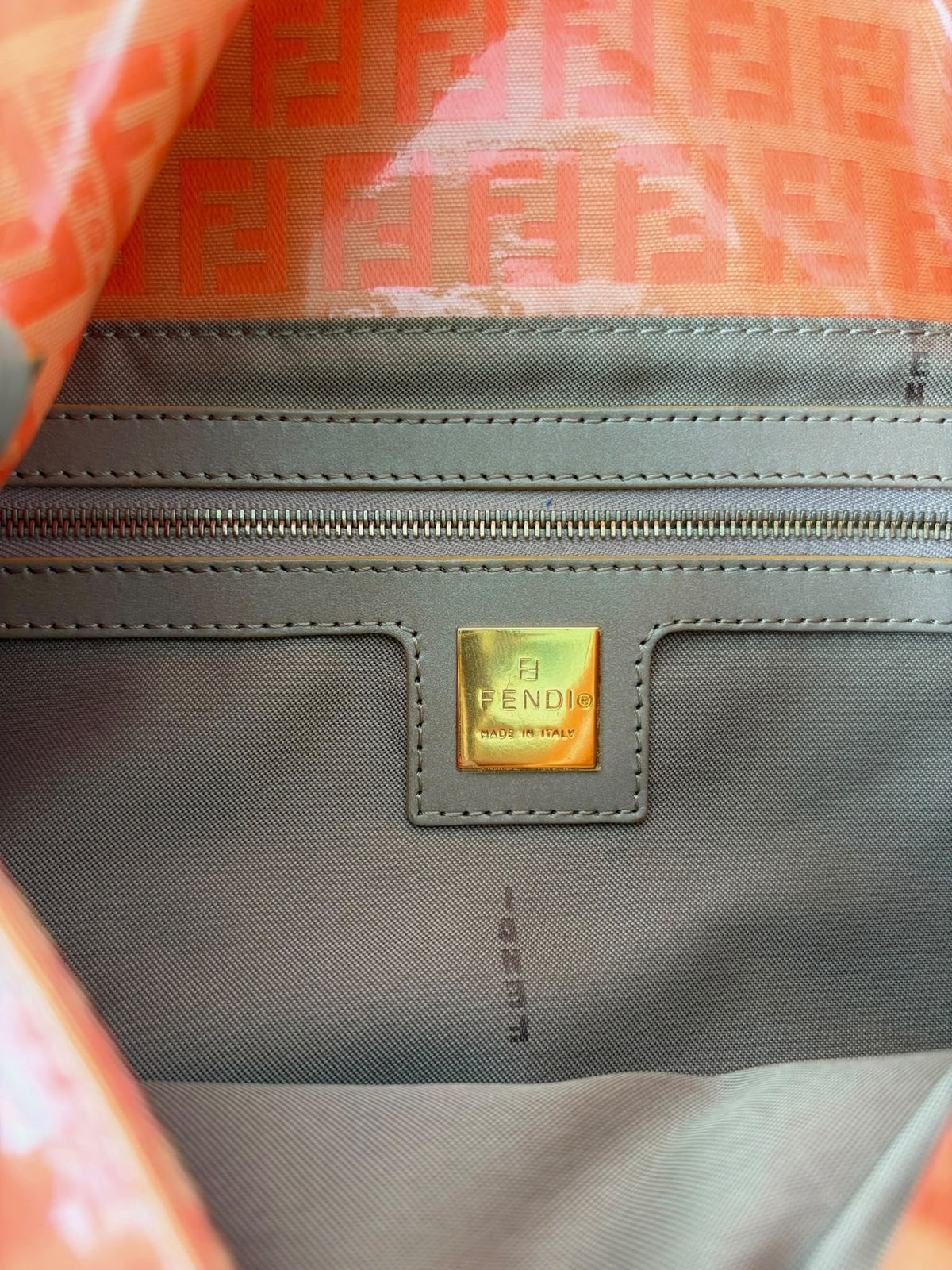 Fendi Mamma Baguette Zucchino Crystal