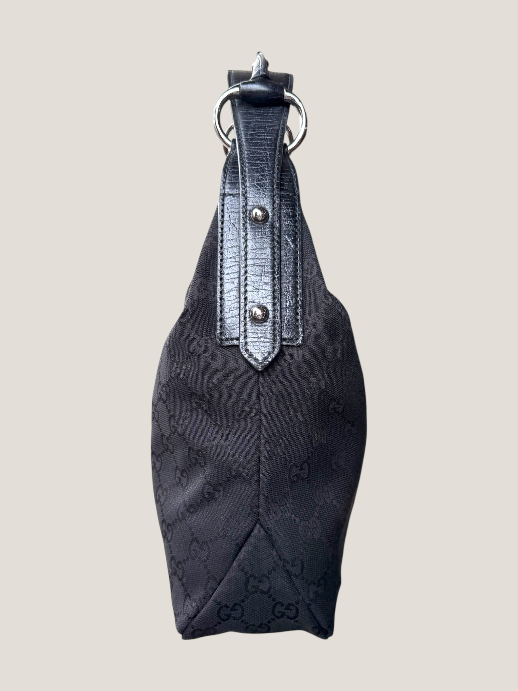 Gucci Horsebit Hobo GG Canvas