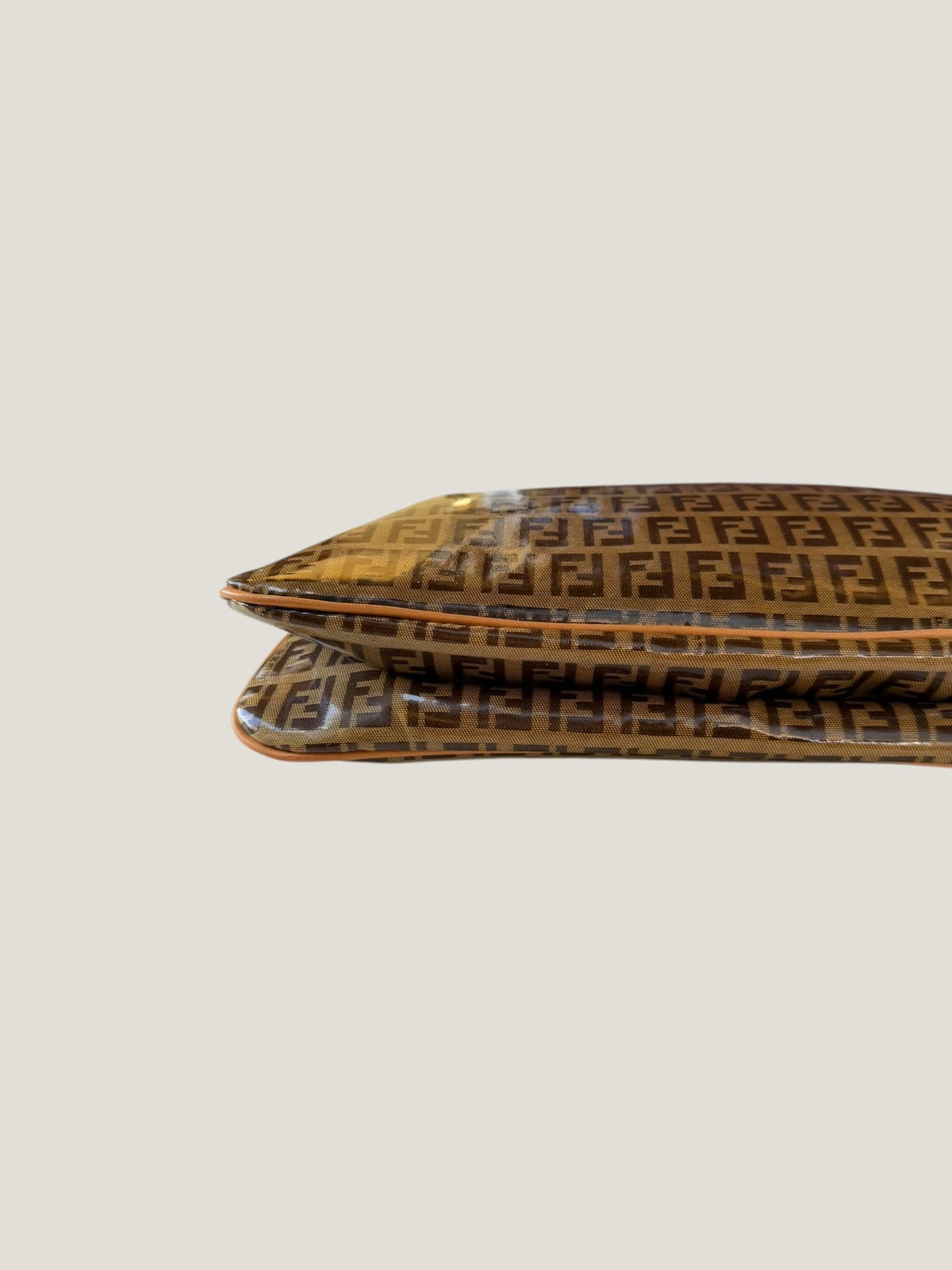 Fendi Zucchino Crystal Double Flap