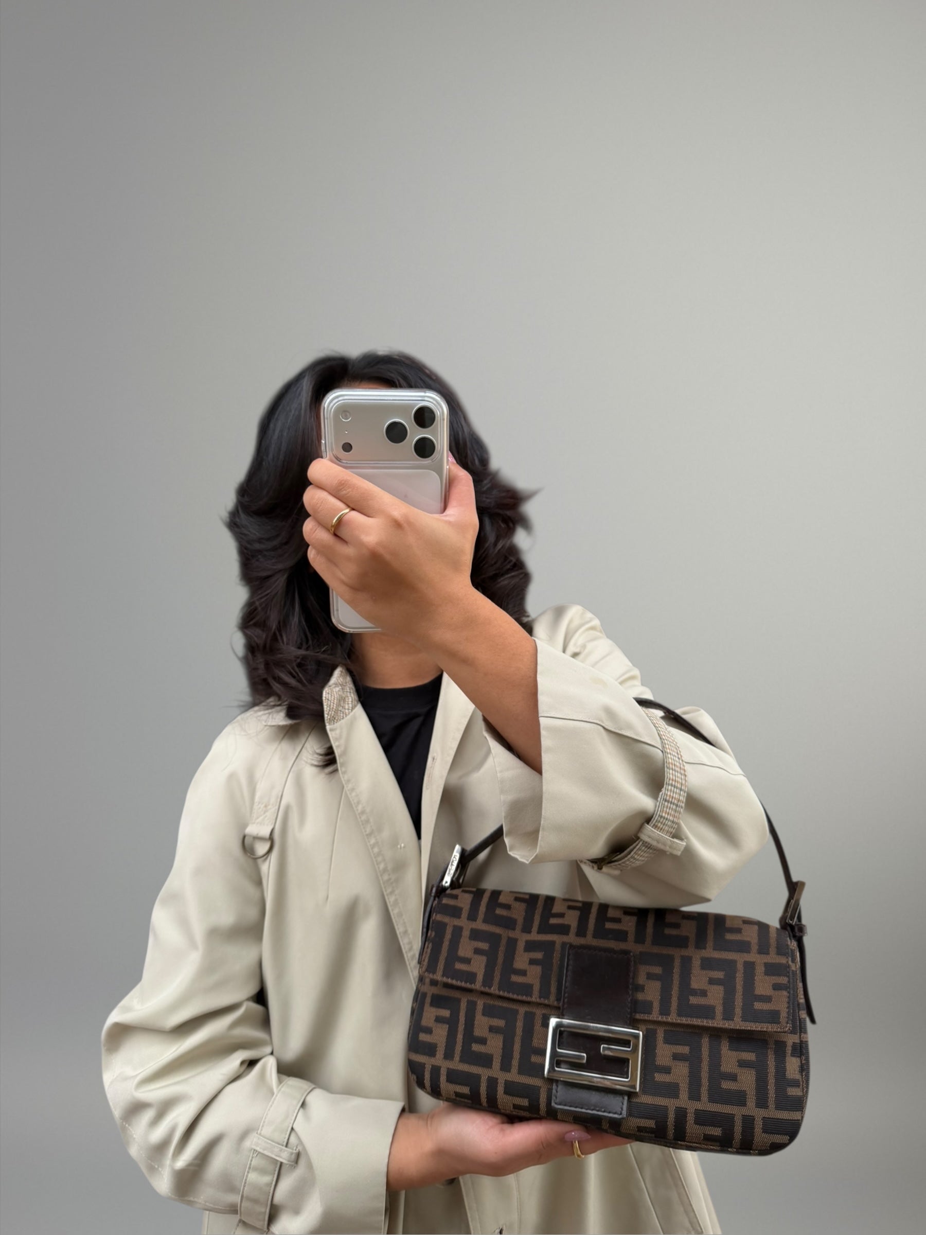 Fendi Baguette Zucca