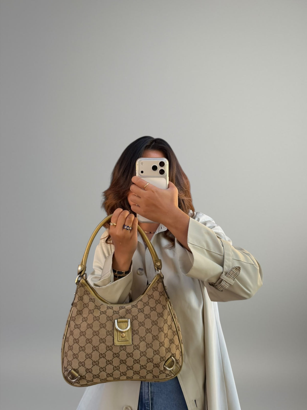 Gucci Abbey D-Ring Hobo