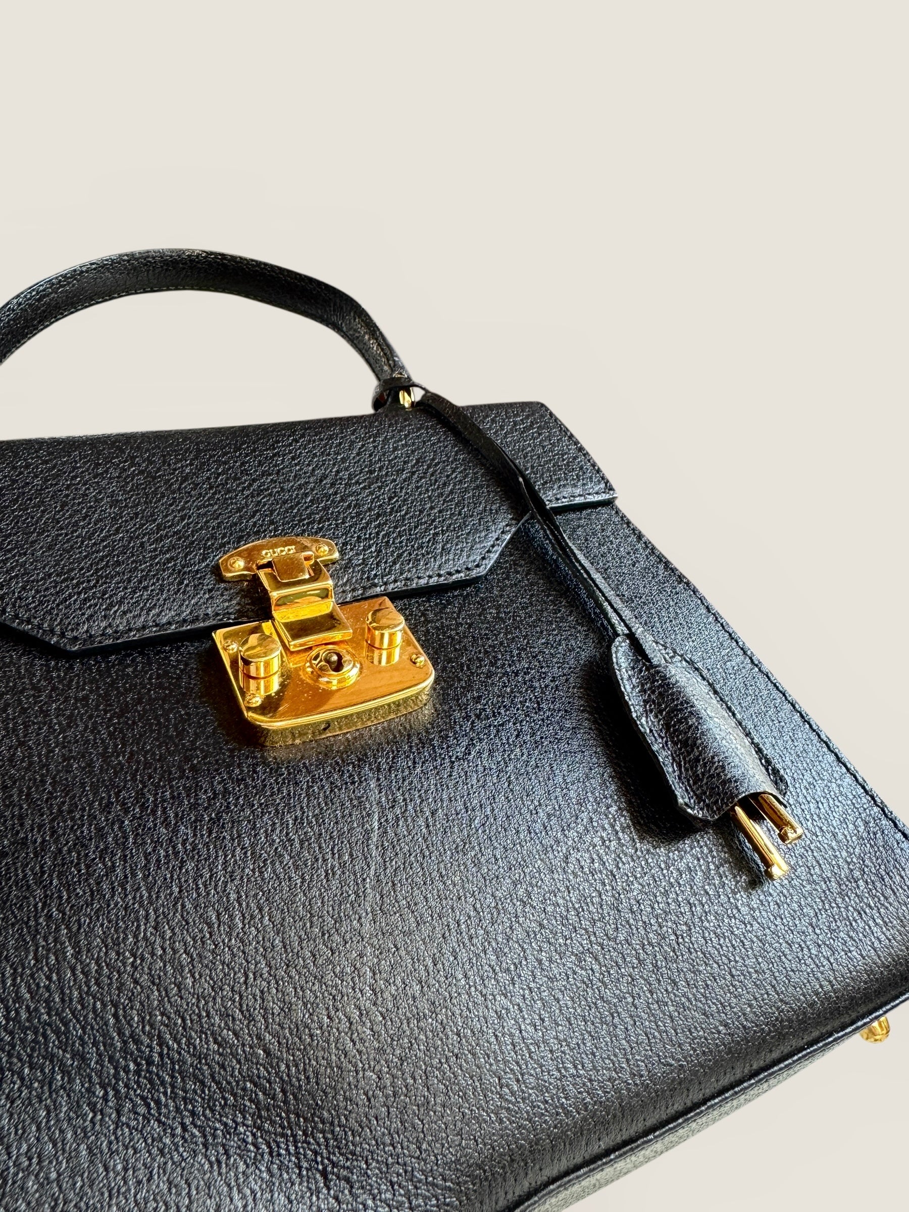 Gucci Kelly Bag in Pelle Nera