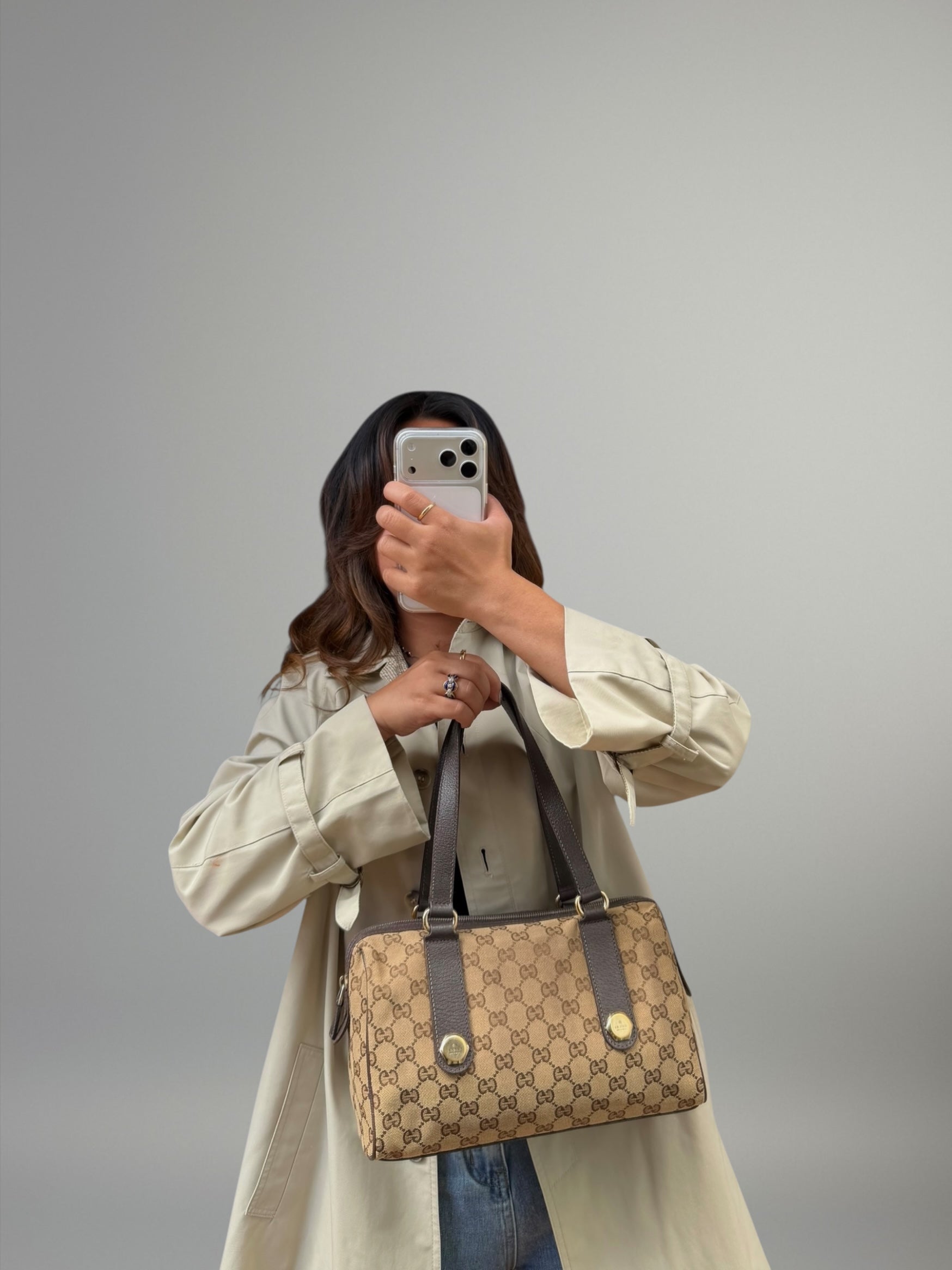 Gucci Bauletto GG Canvas
