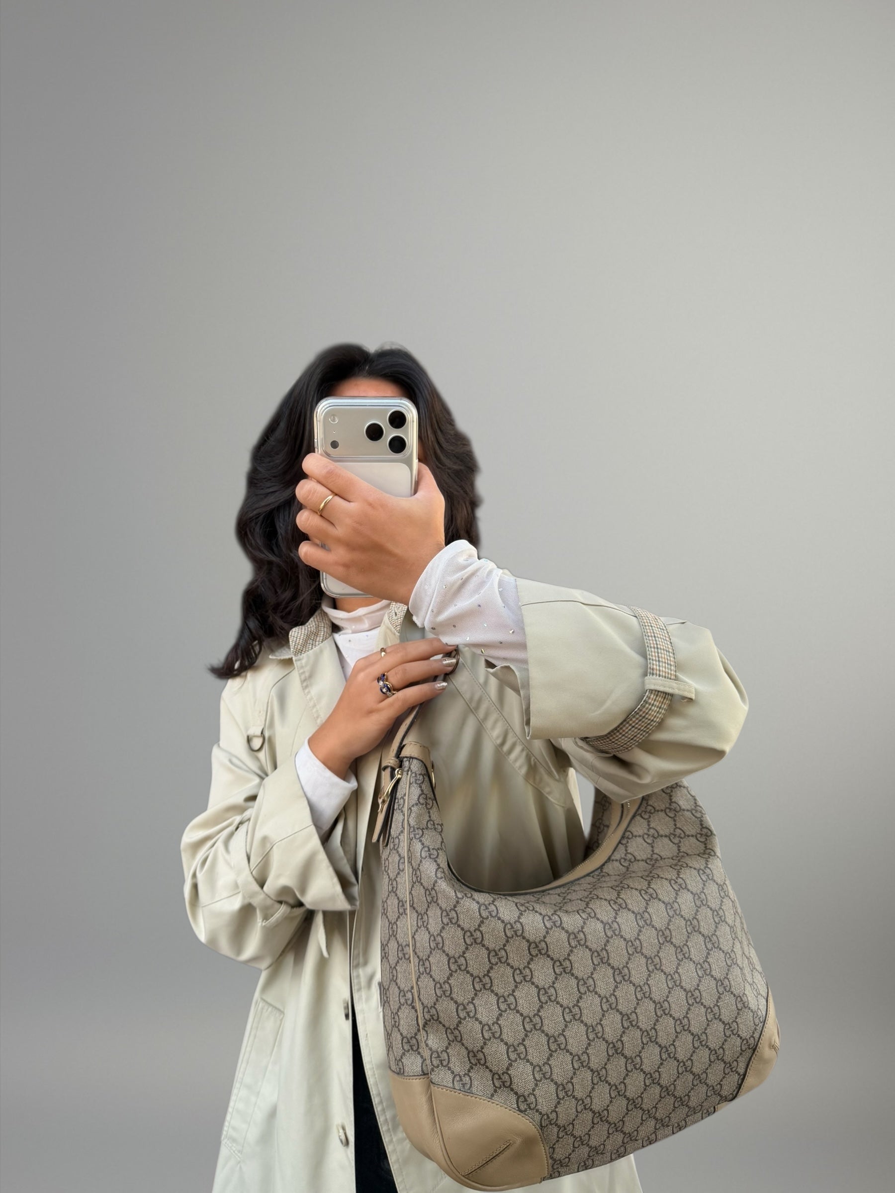 Gucci GG Supreme shoulder bag