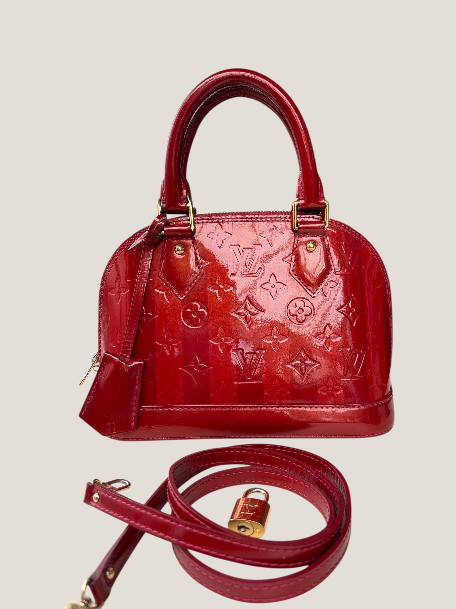 Louis Vuitton Alma BB Monogram Vernis