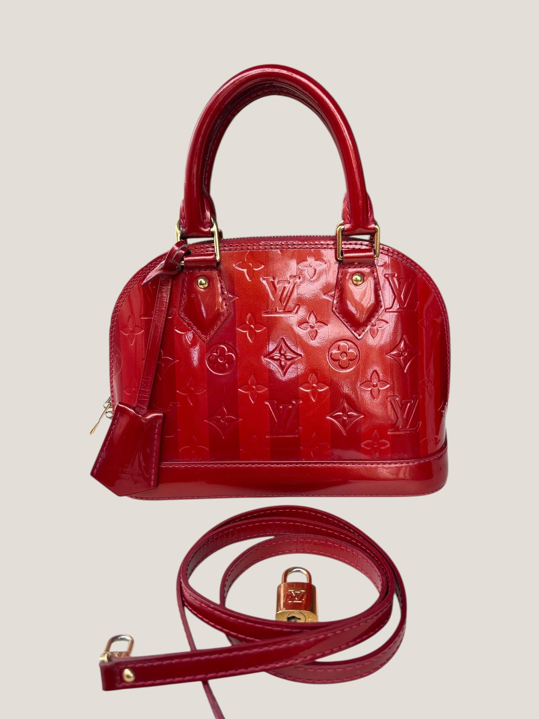 Louis Vuitton Alma BB Monogram Vernis