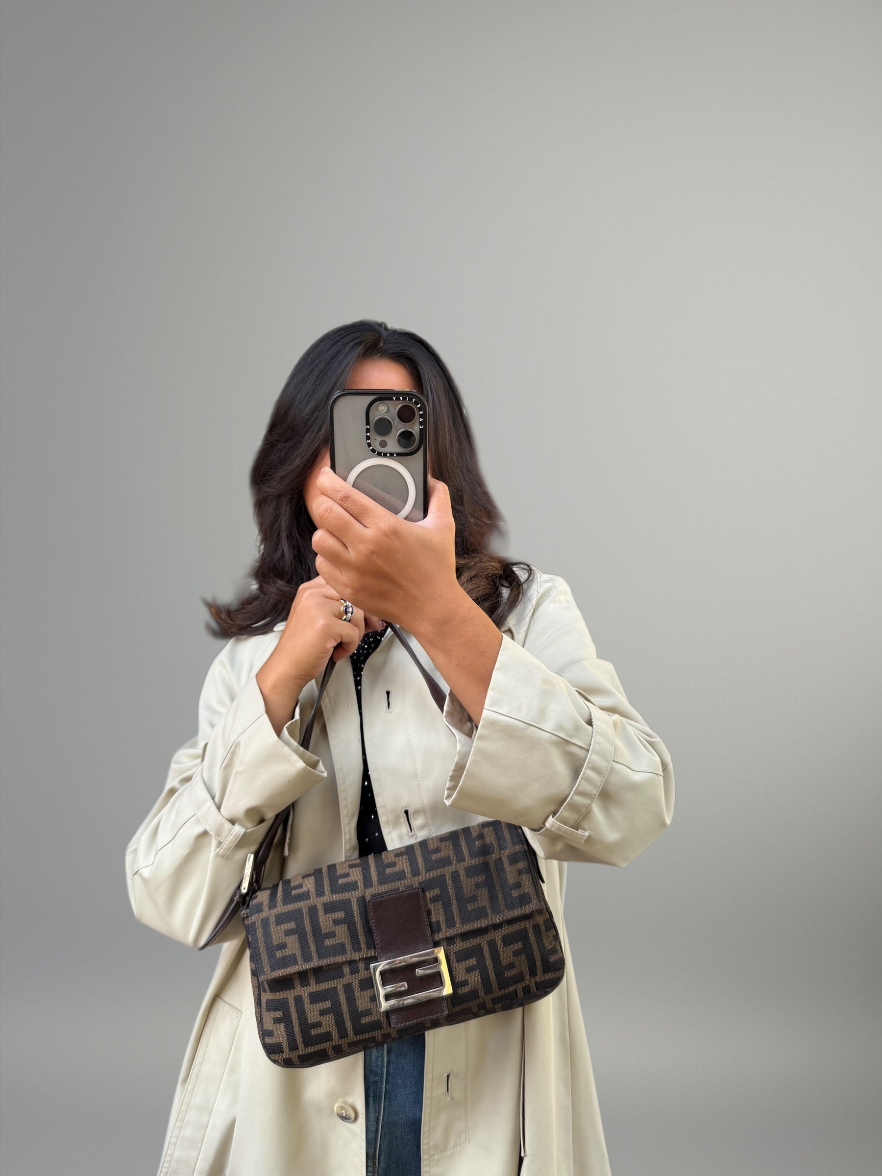 Fendi Baguette Zucca