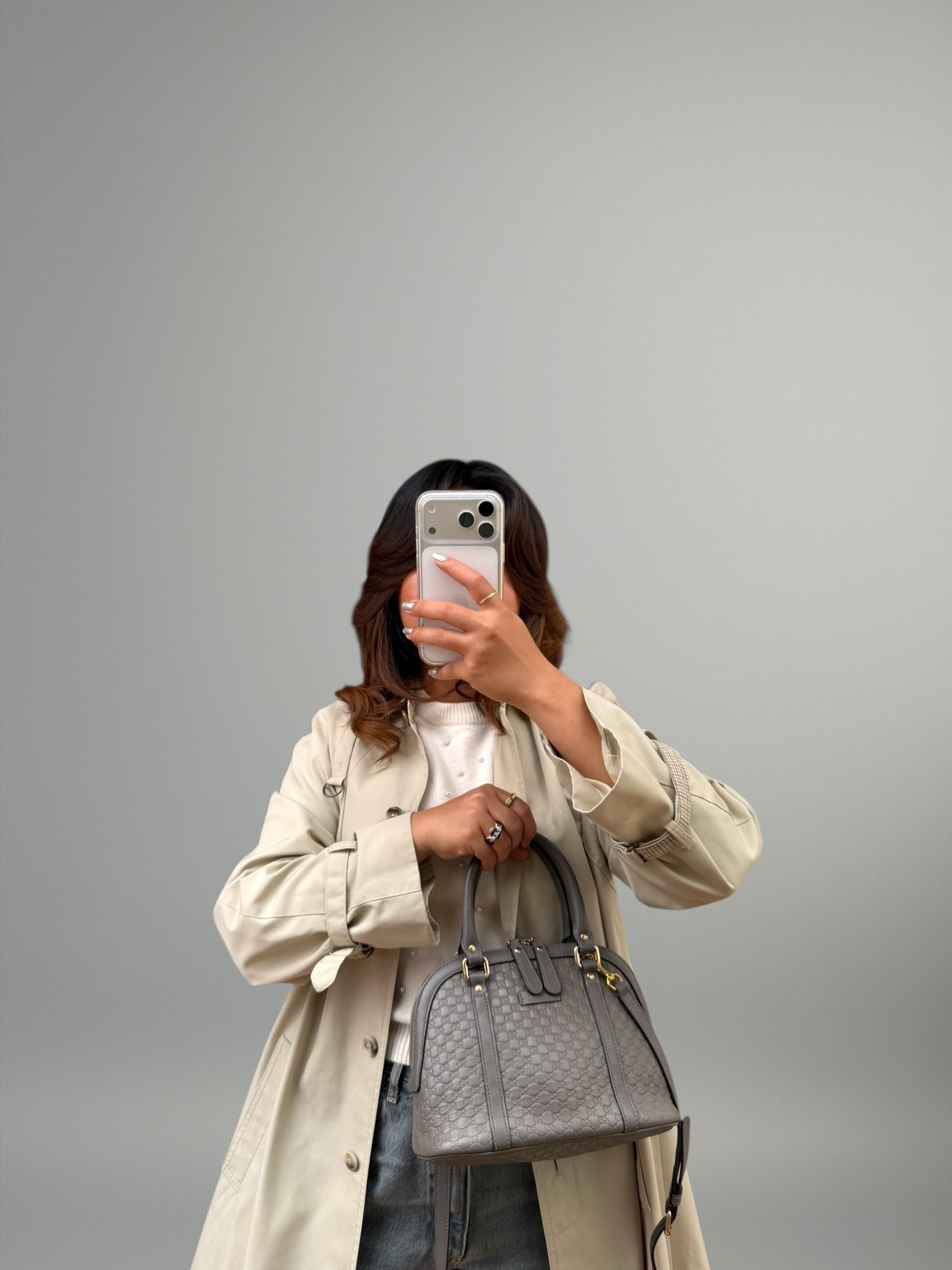 Gucci guccissima dome bag