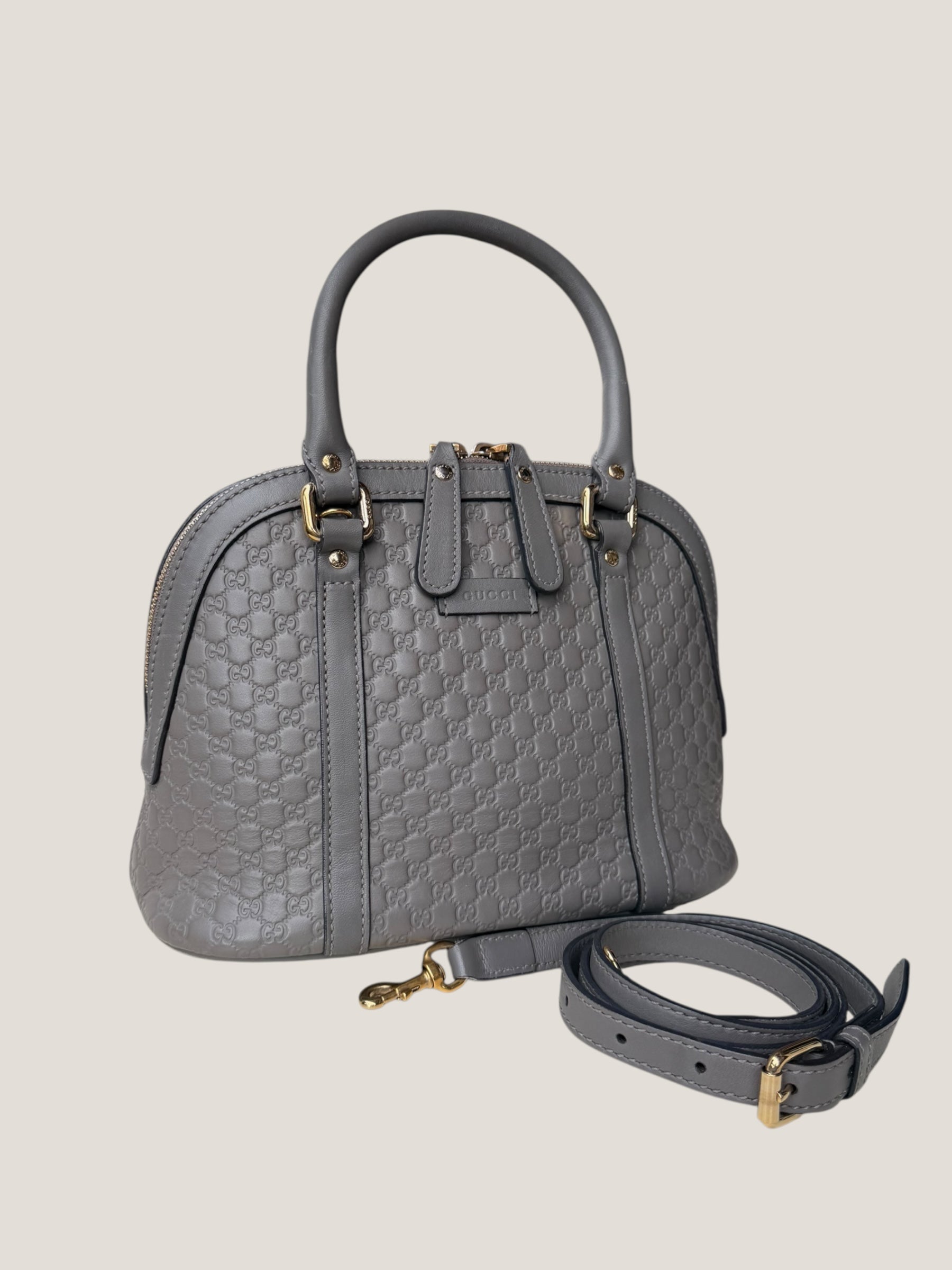 Gucci guccissima dome bag