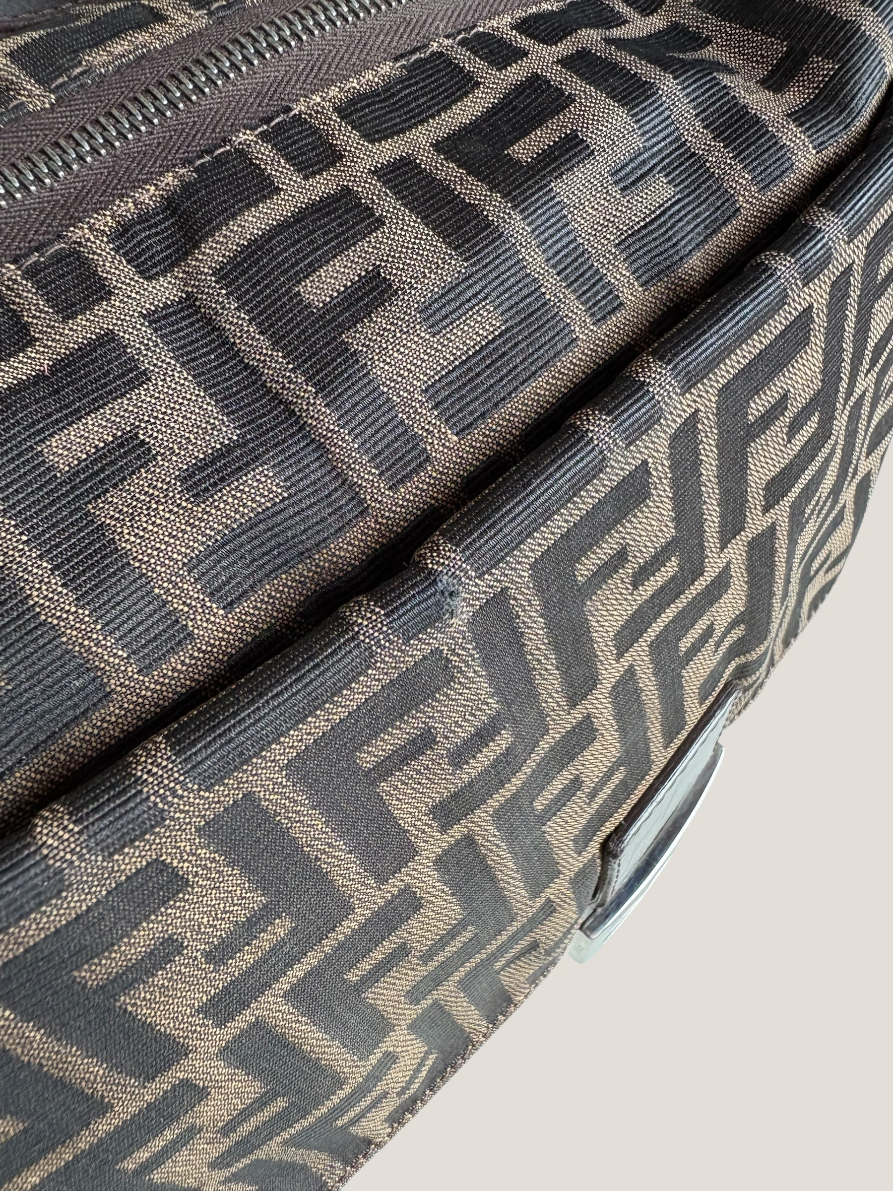 Fendi Mamma Baguette Zucca – Misura Jumbo