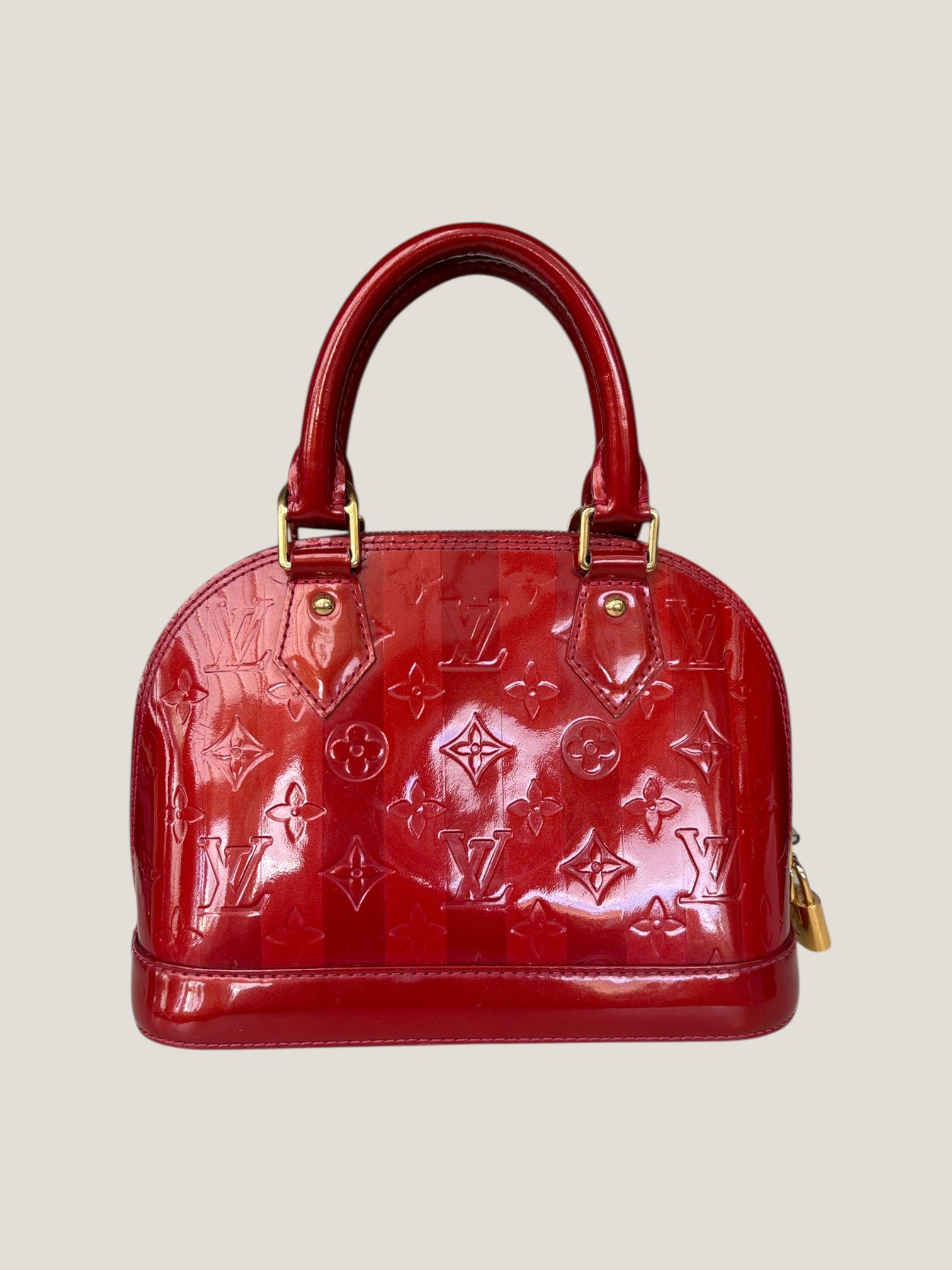 Louis Vuitton Alma BB Monogram Vernis