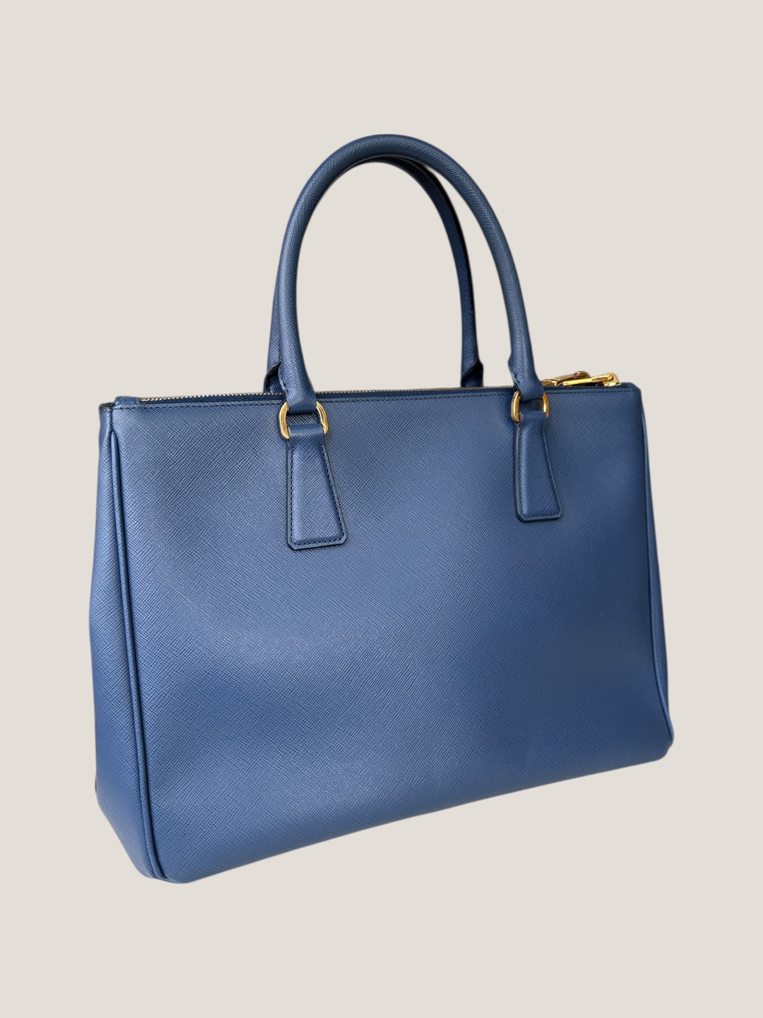 Prada Galleria Large Blu