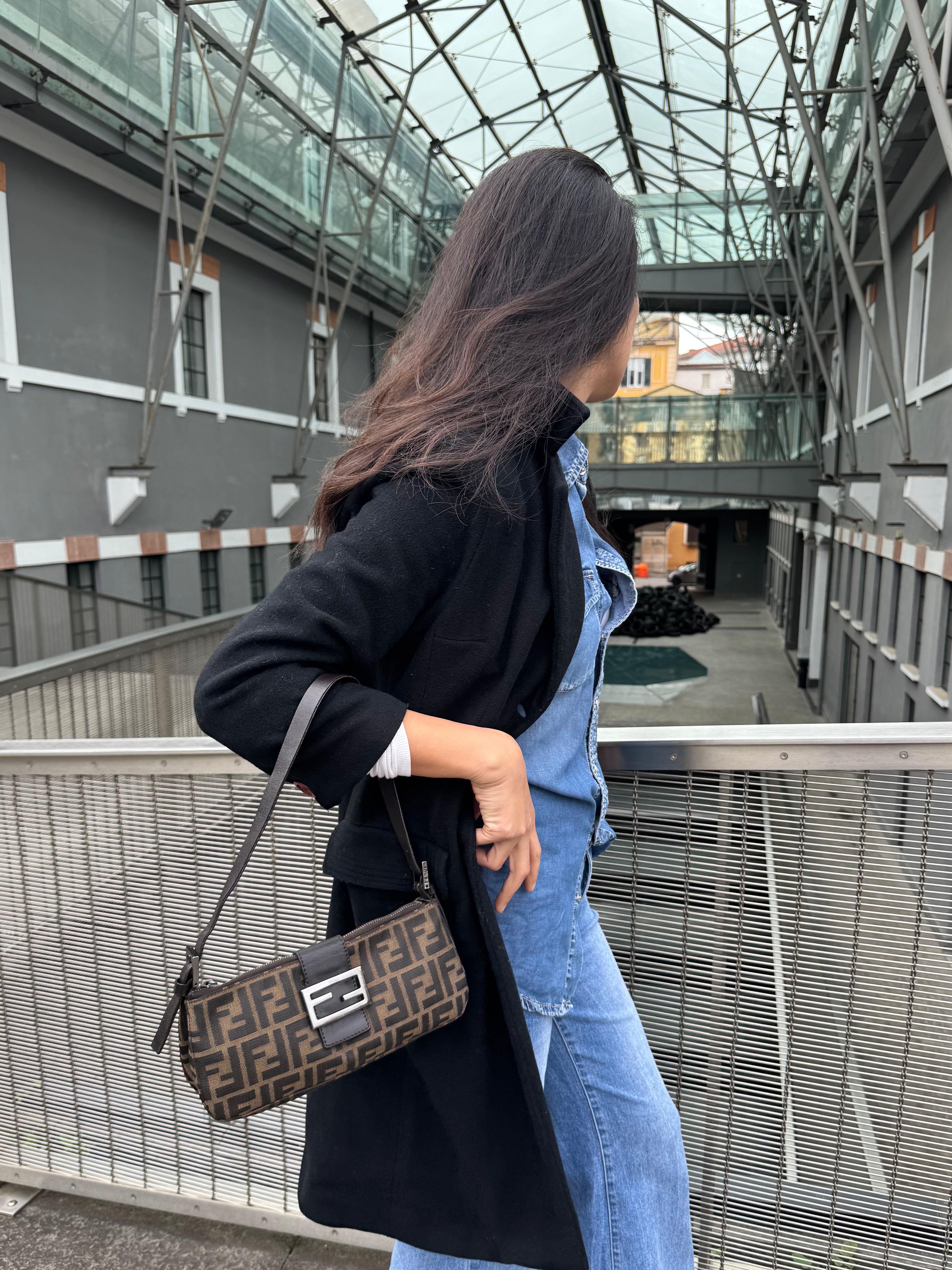 Fendi zucca baguette