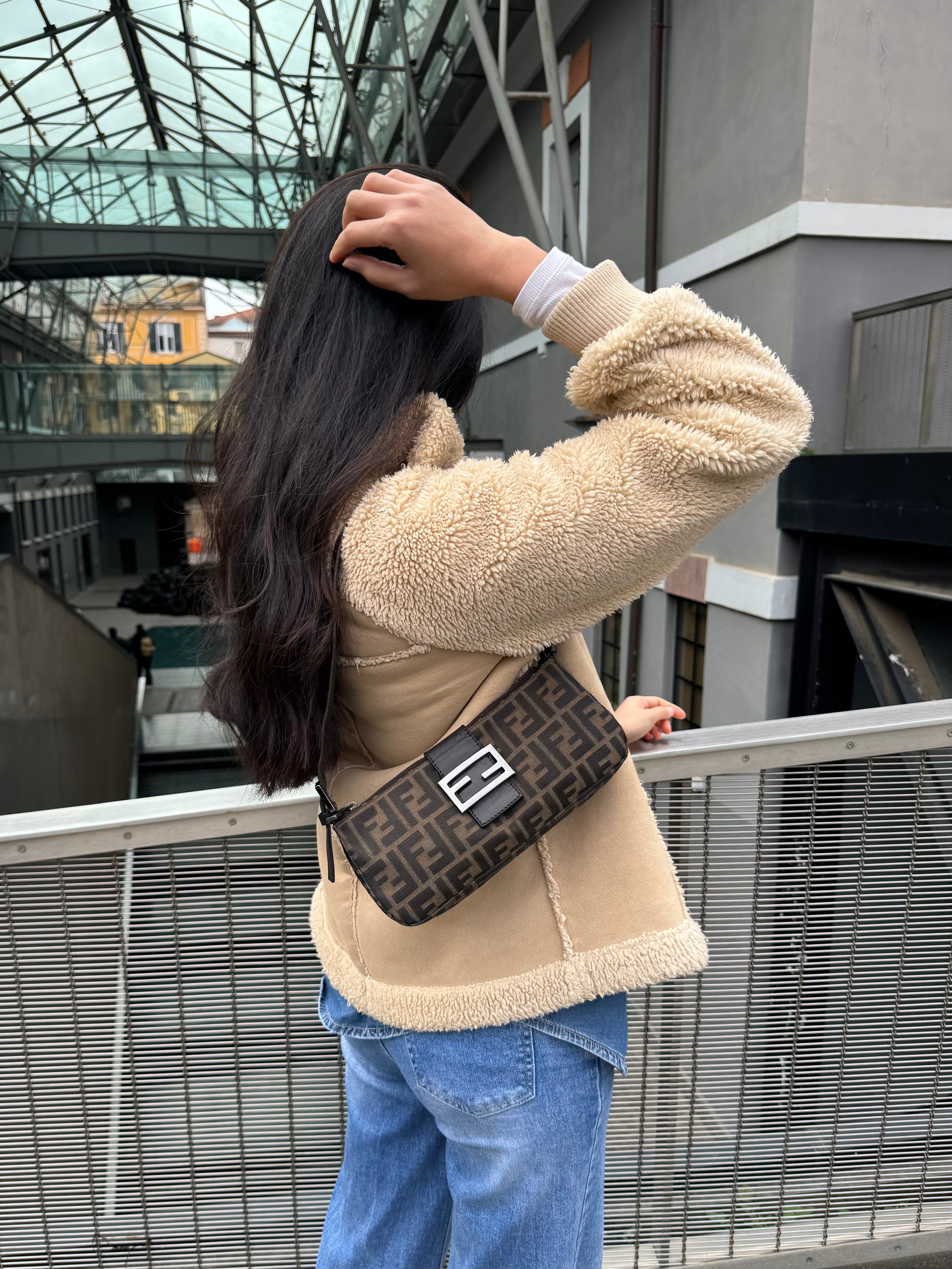 Fendi zucca baguette