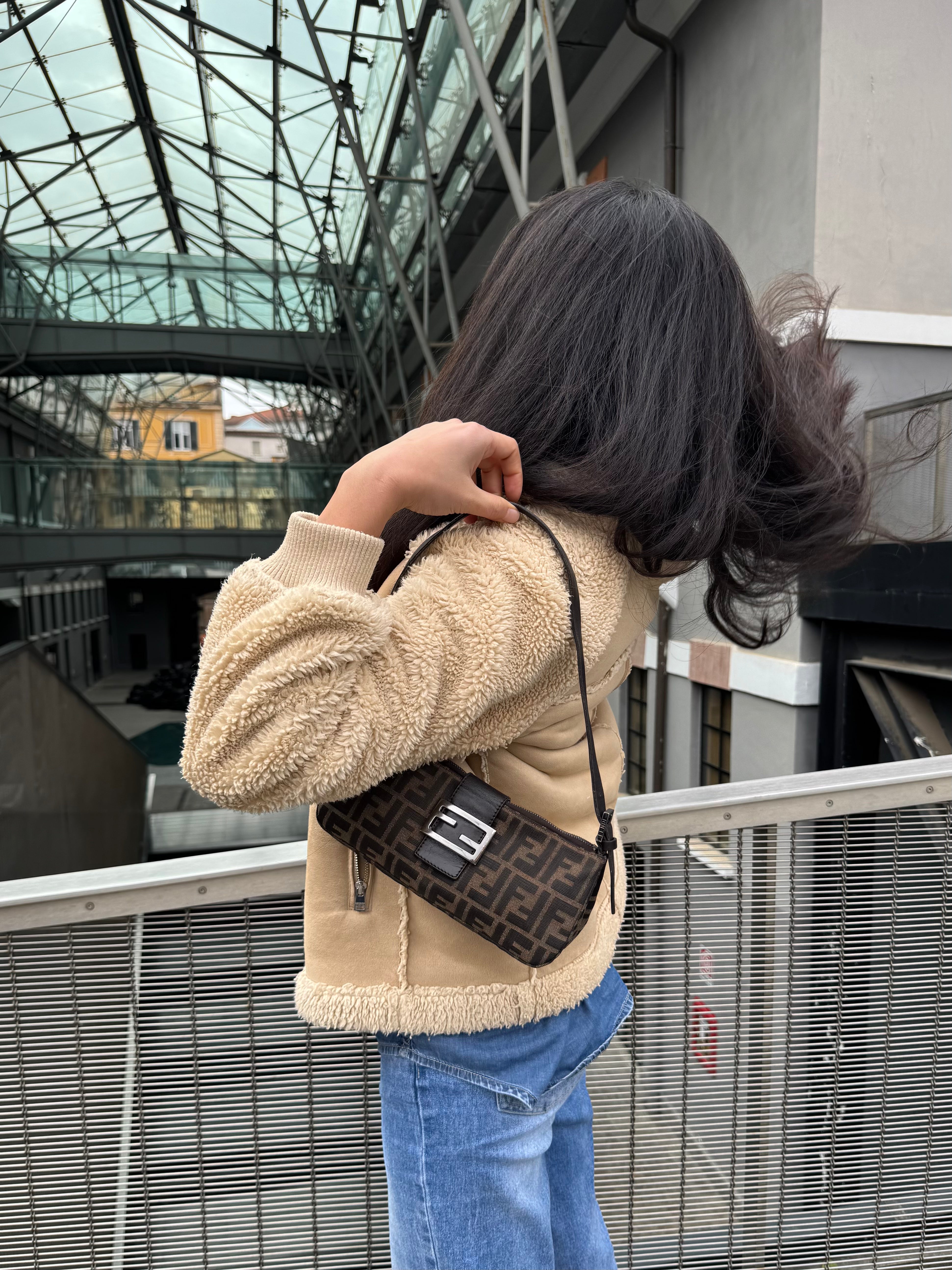 Fendi zucca baguette