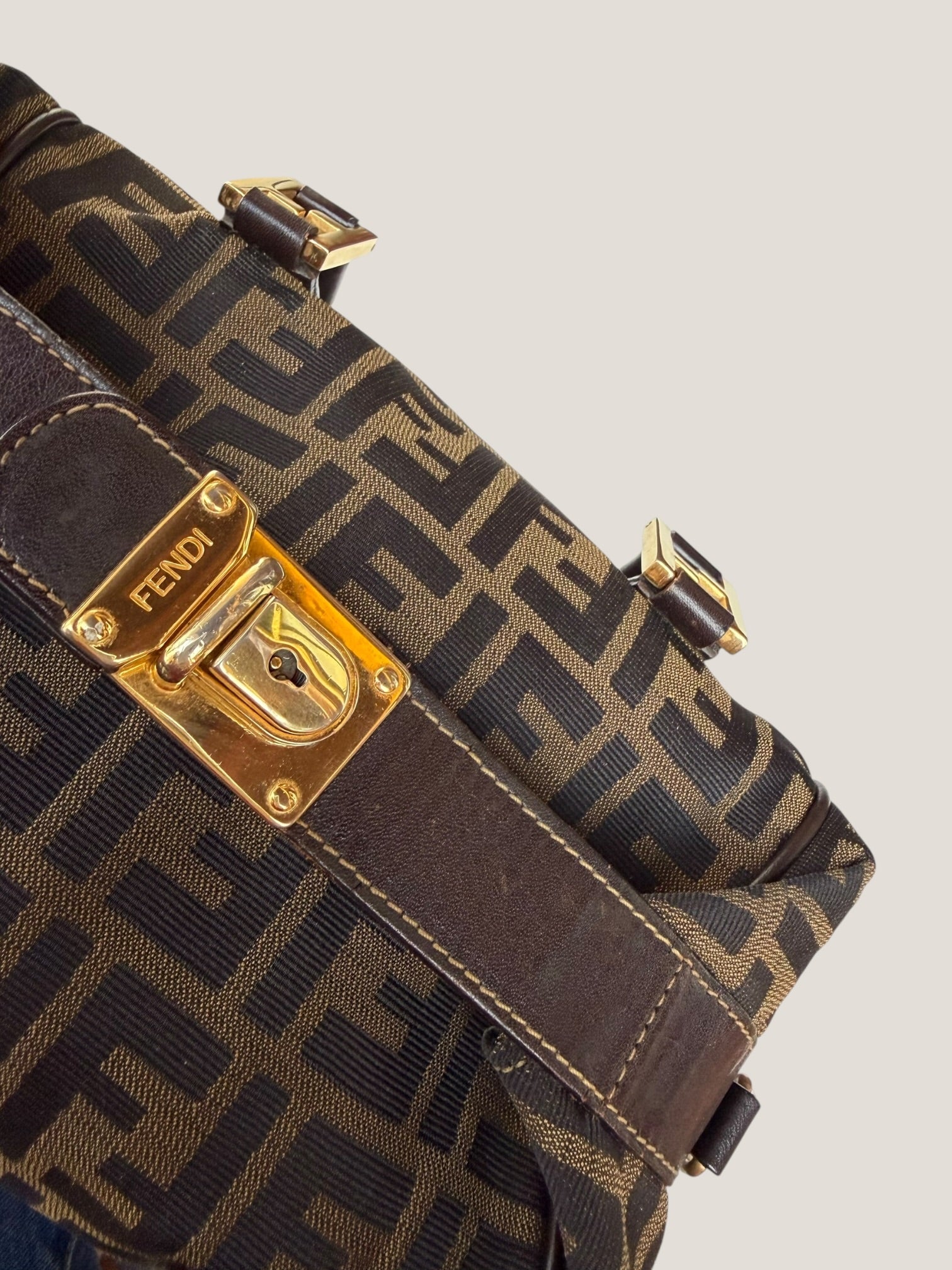 Fendi Bauletto Zucca