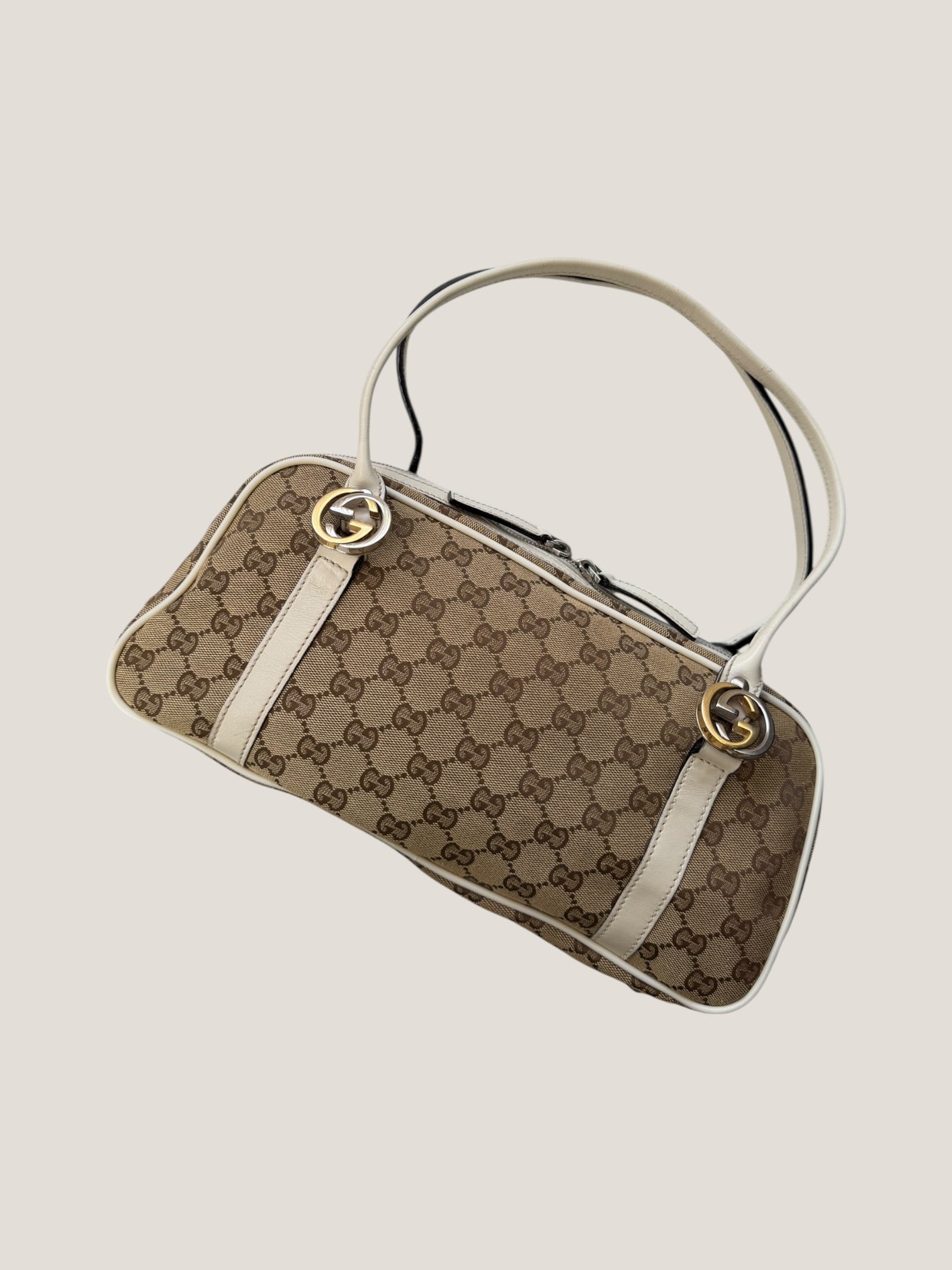 Gucci Bauletto Twins GG Canvas