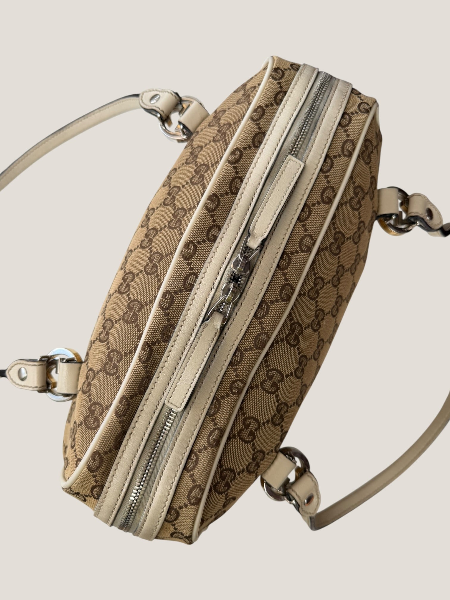 Gucci Bauletto Twins GG Canvas