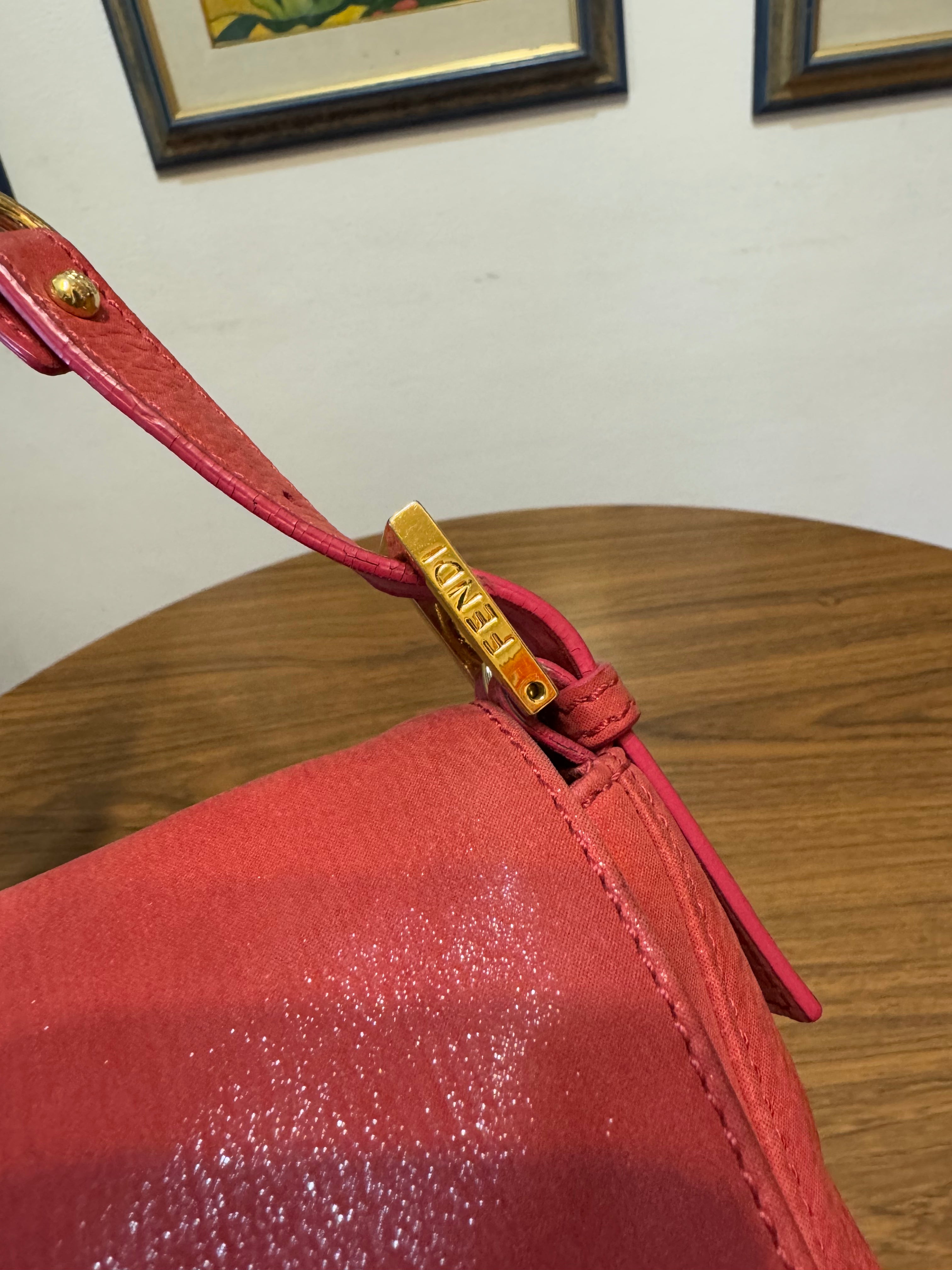 Fendi mamma Baguette in pelle