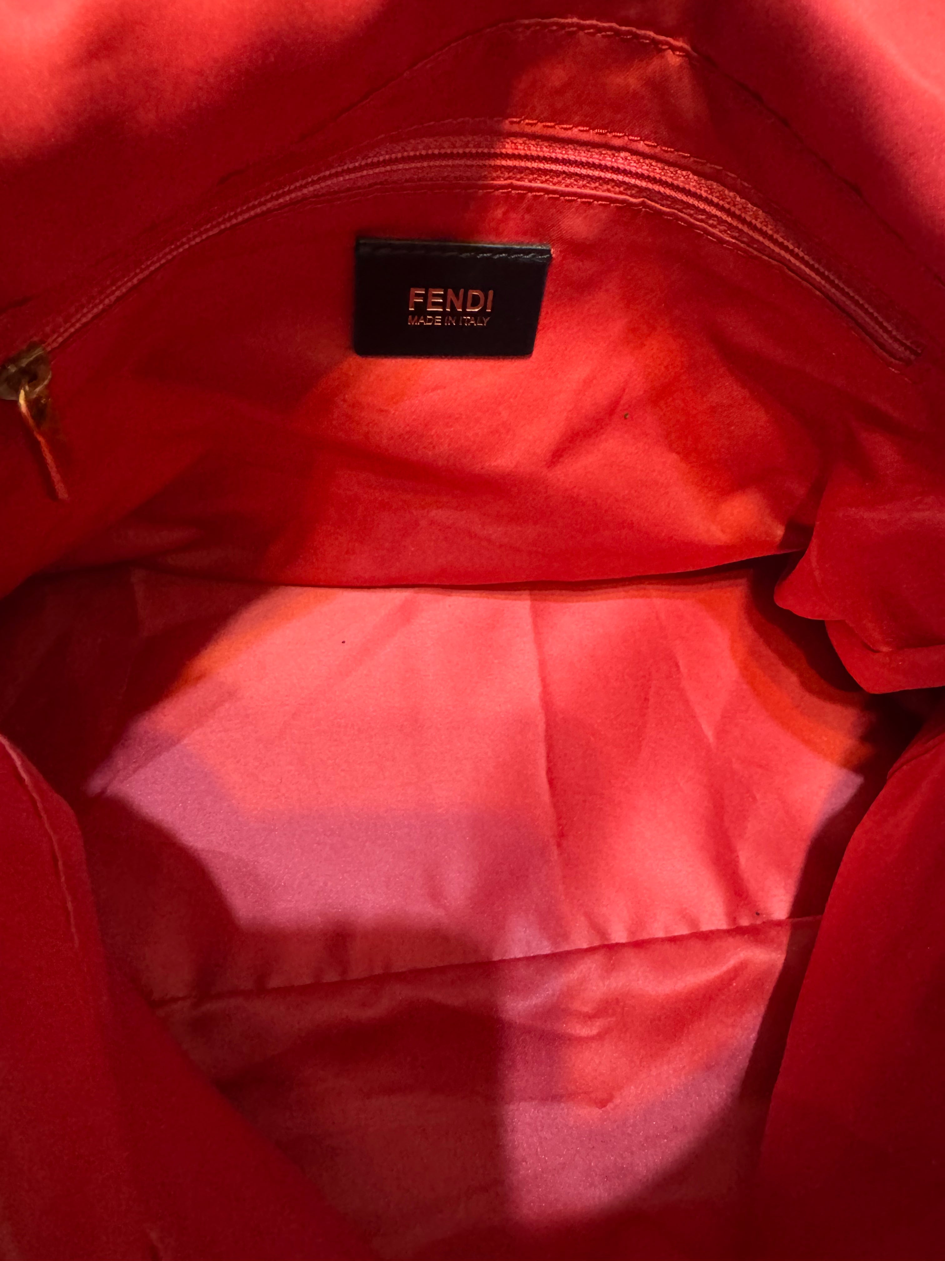 Fendi mamma Baguette in pelle
