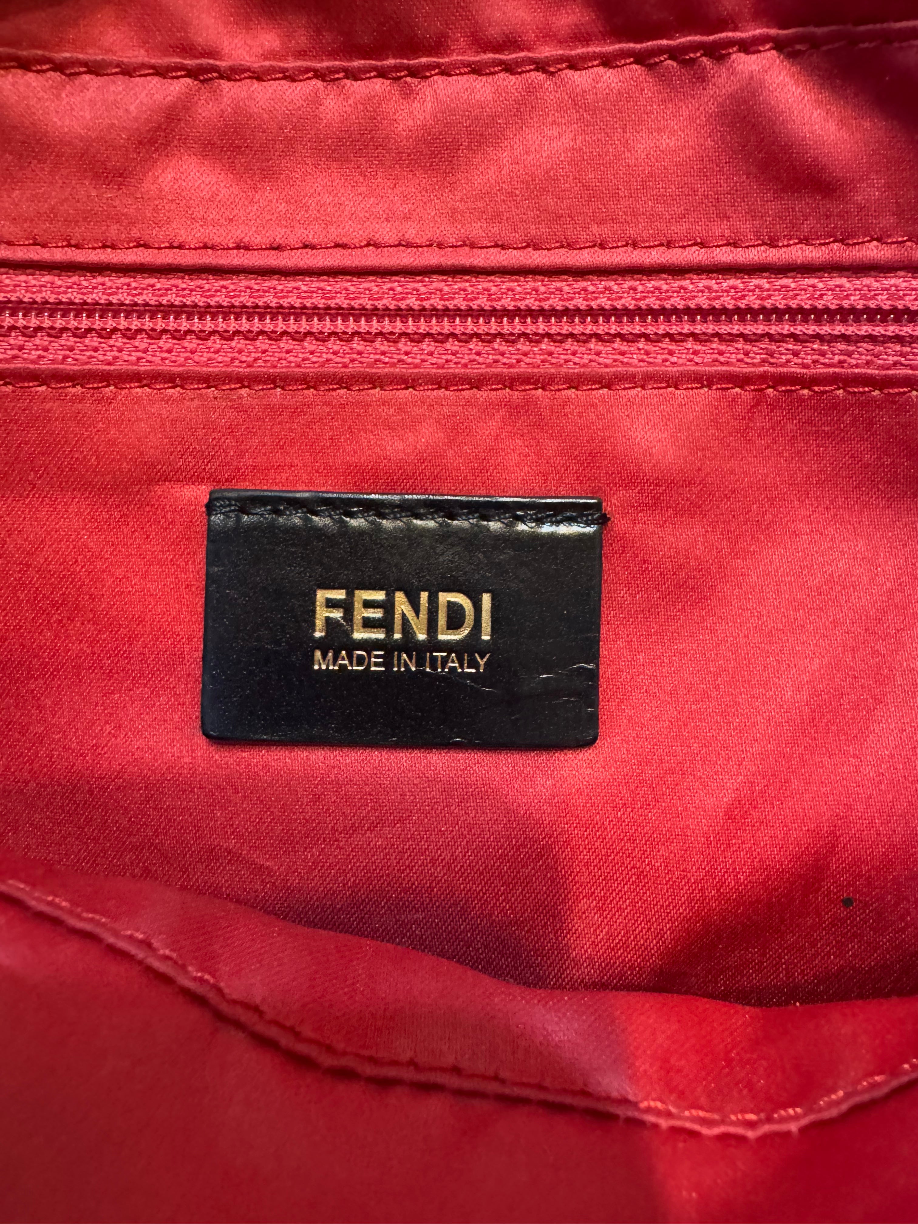Fendi mamma Baguette in pelle