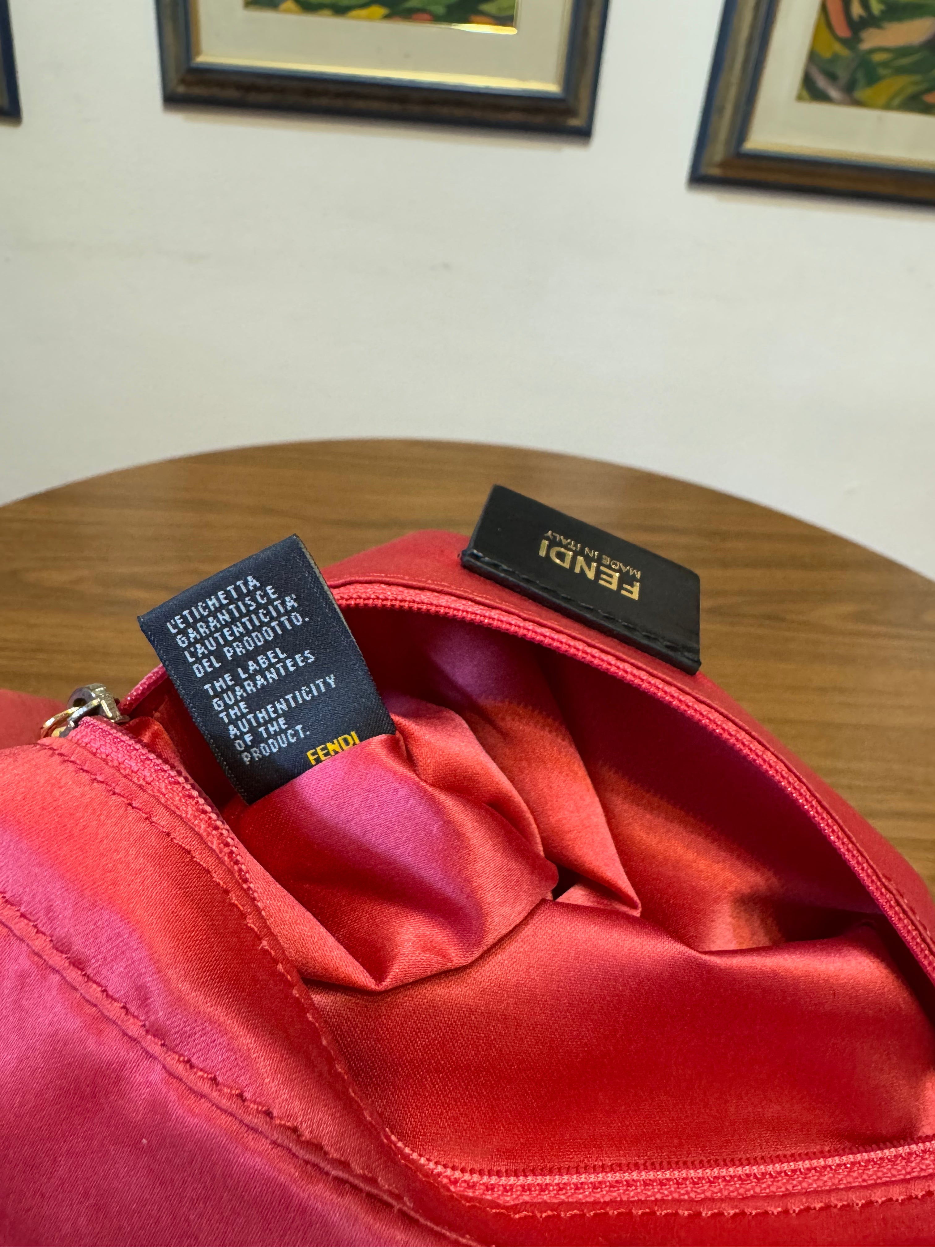 Fendi mamma Baguette in pelle