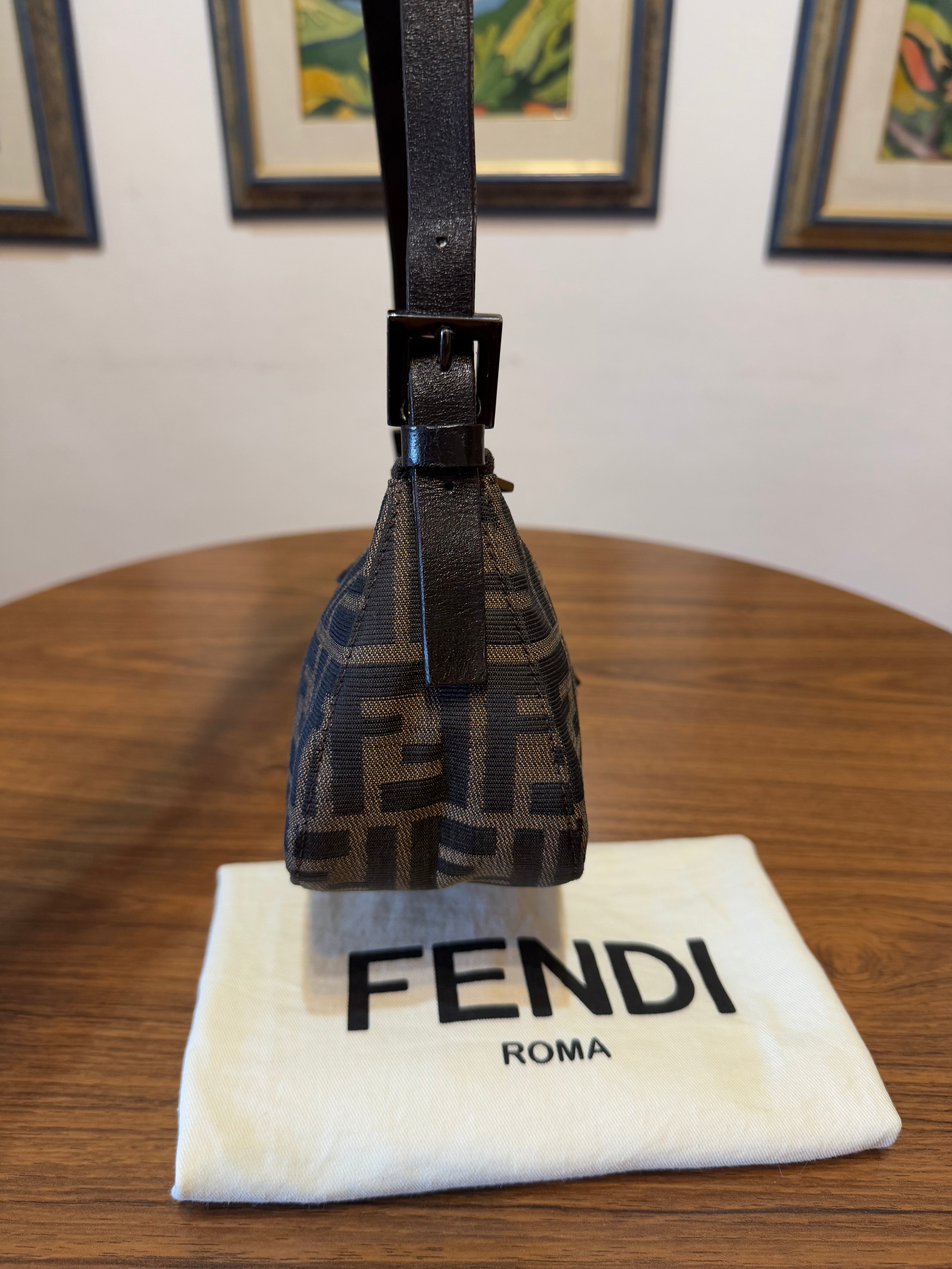 Fendi zucca baguette