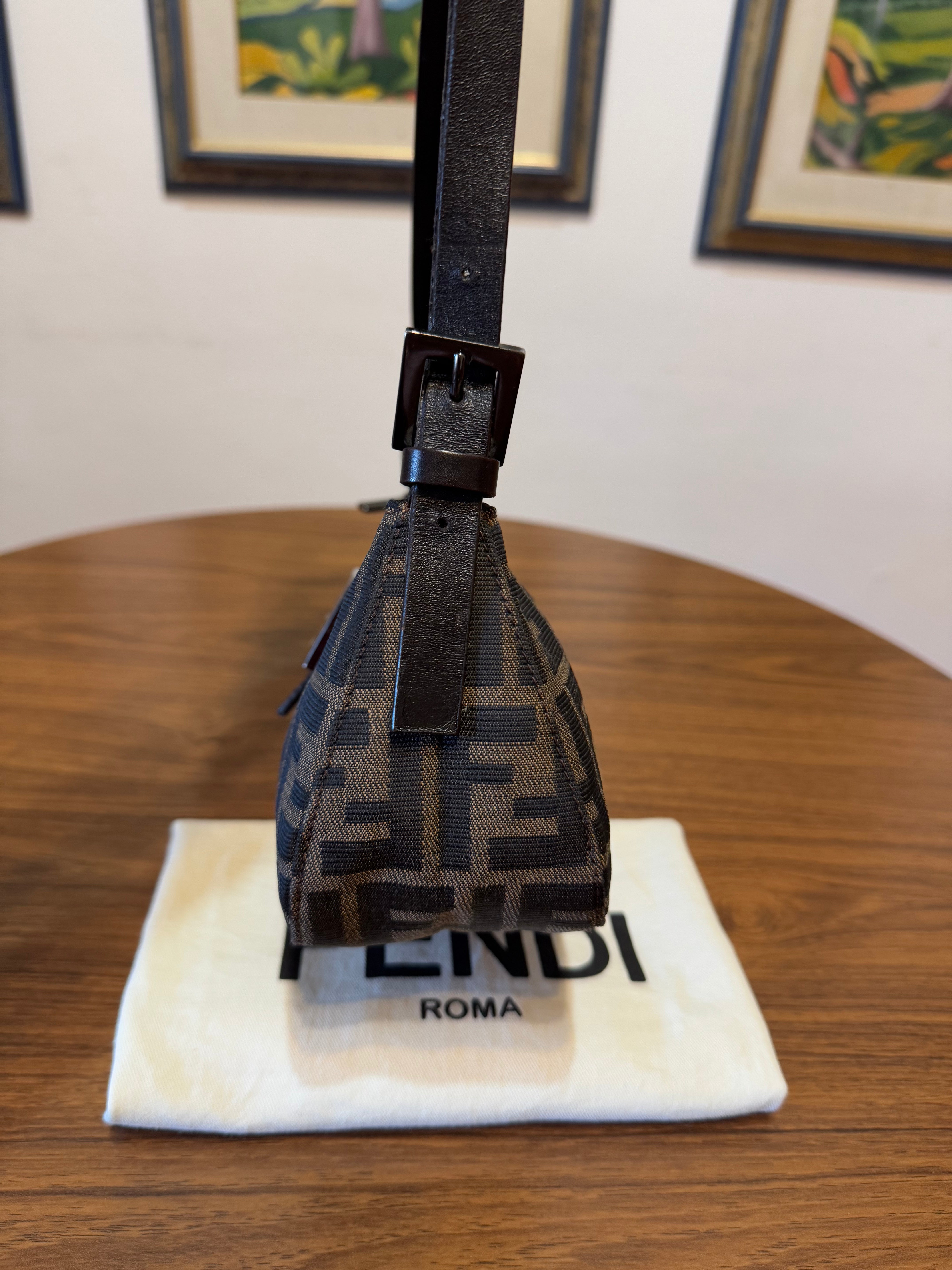 Fendi zucca baguette