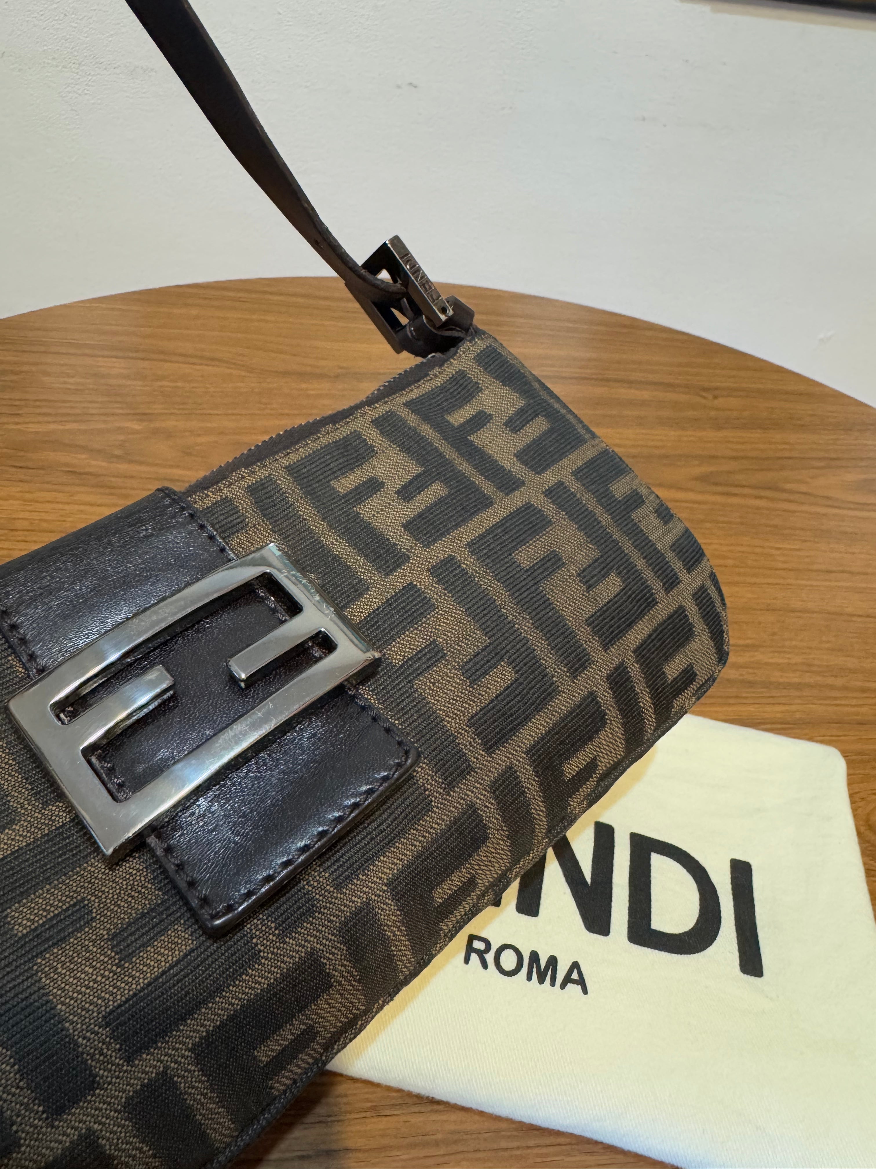 Fendi zucca baguette
