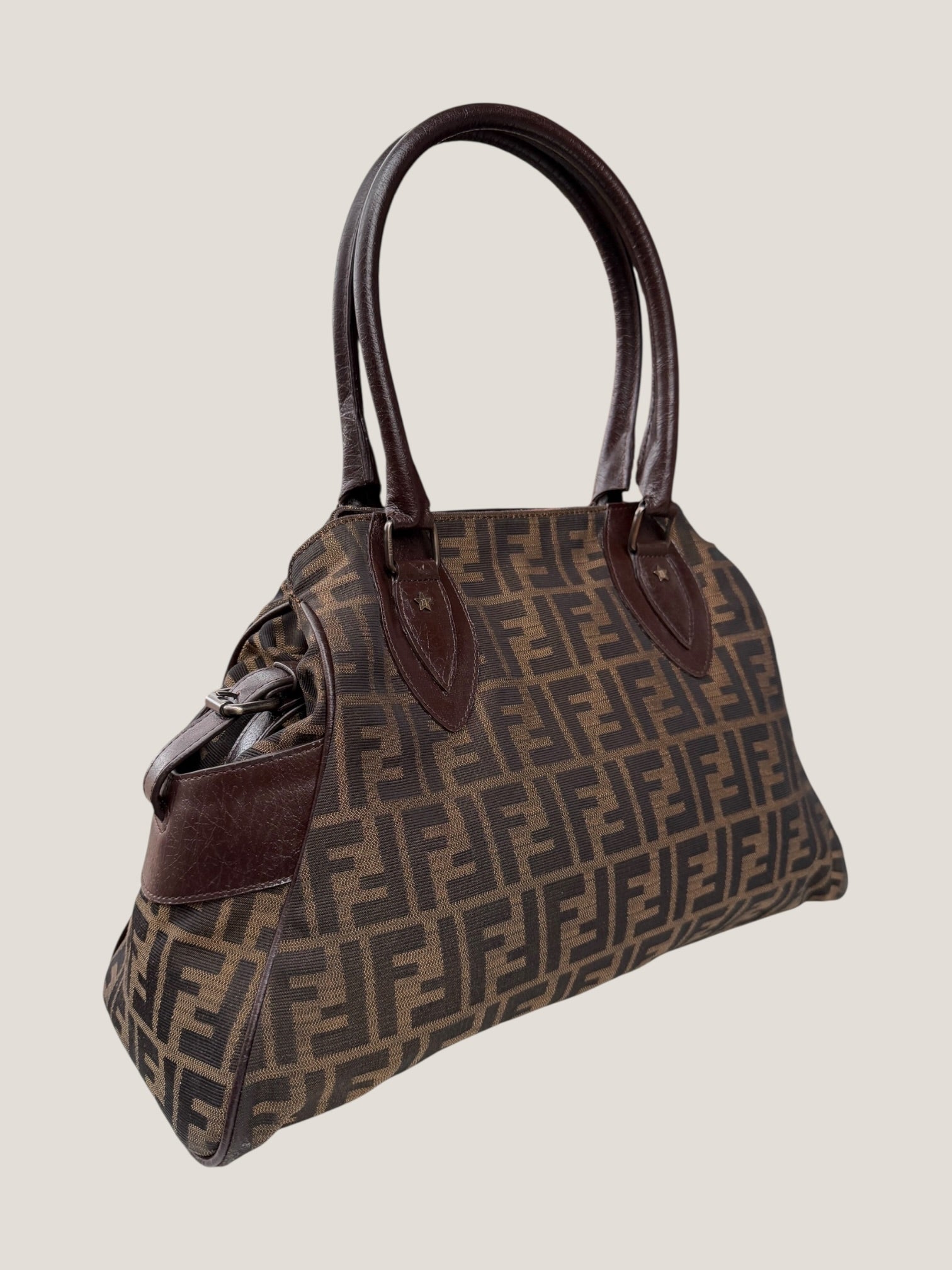 Fendi Tobacco Zucca Tote