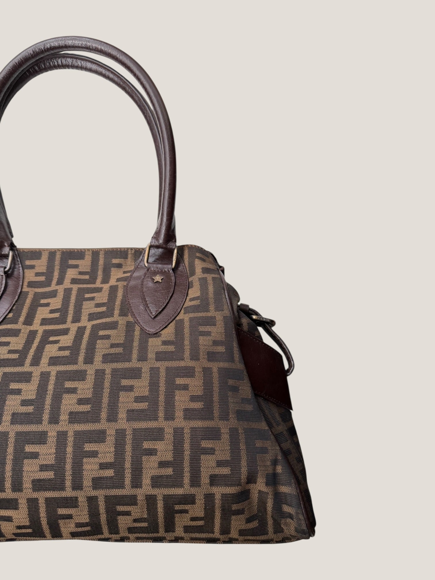 Fendi Tobacco Zucca Tote