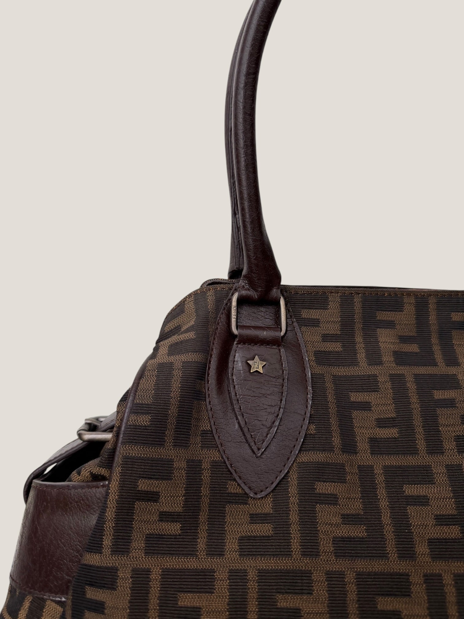 Fendi Tobacco Zucca Tote