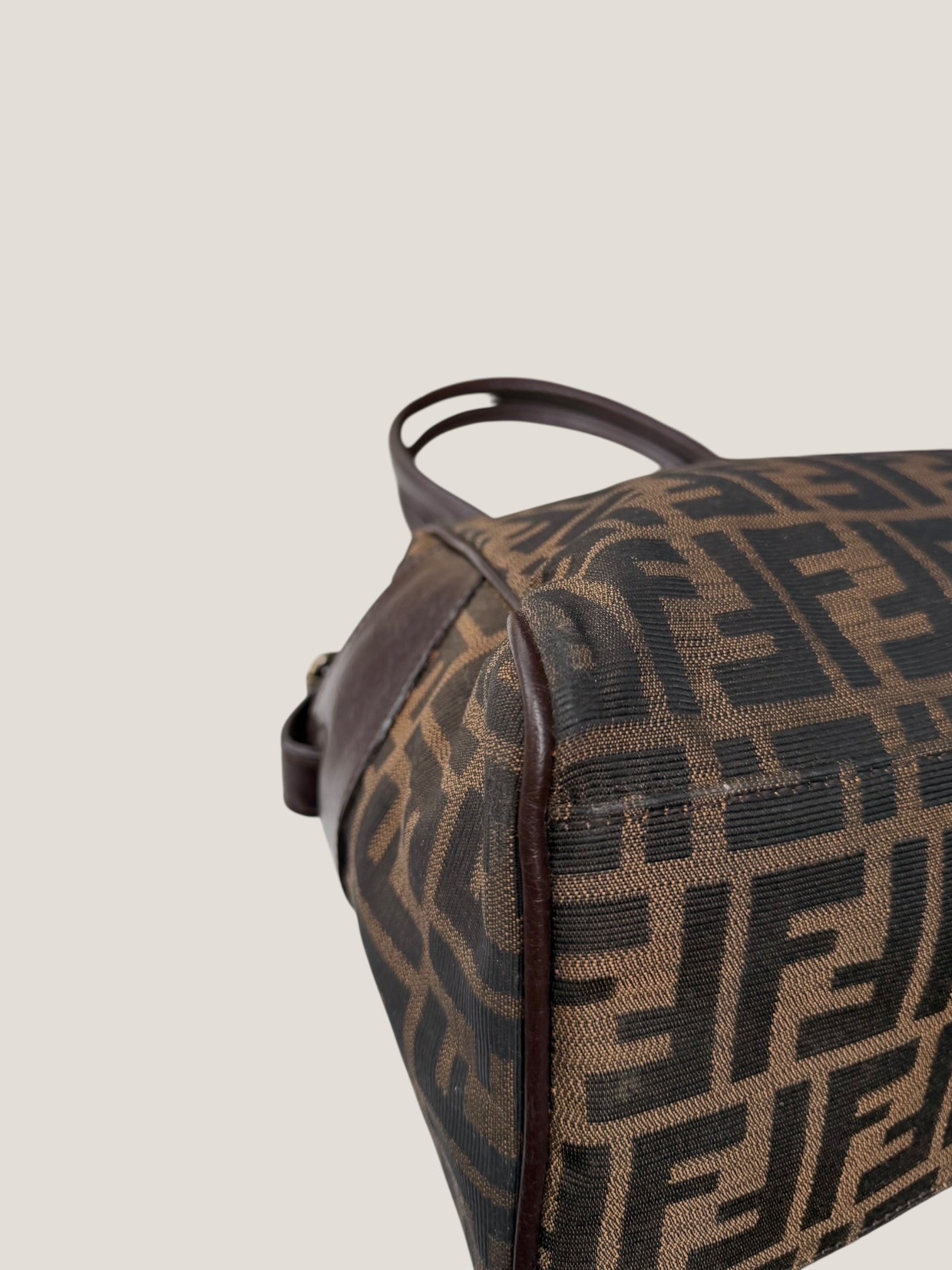 Fendi Tobacco Zucca Tote