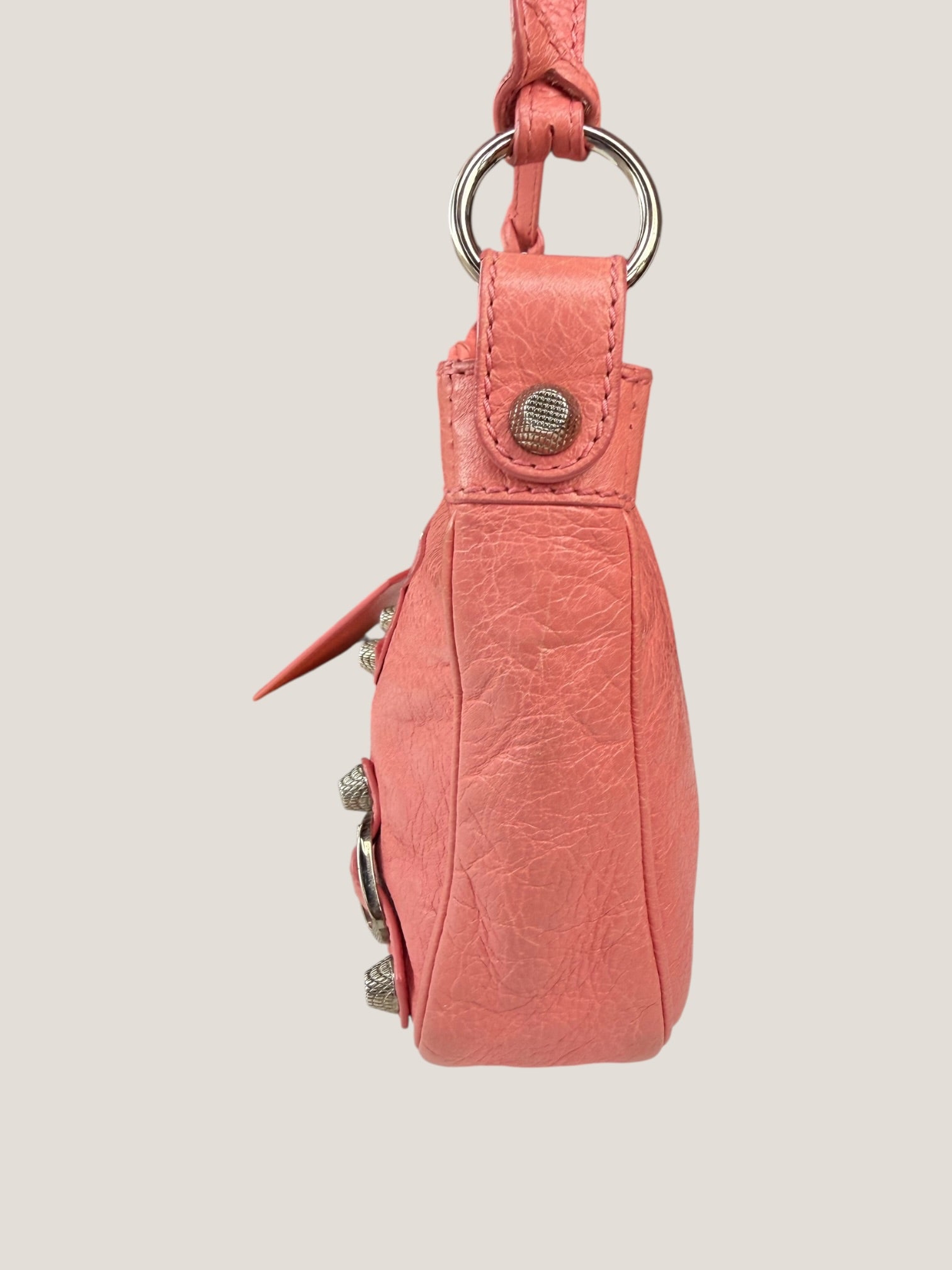 Balenciaga Hip in pelle rosa