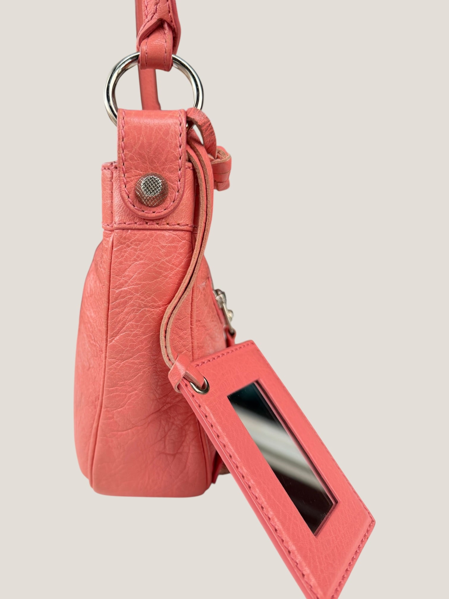 Balenciaga Hip in pelle rosa