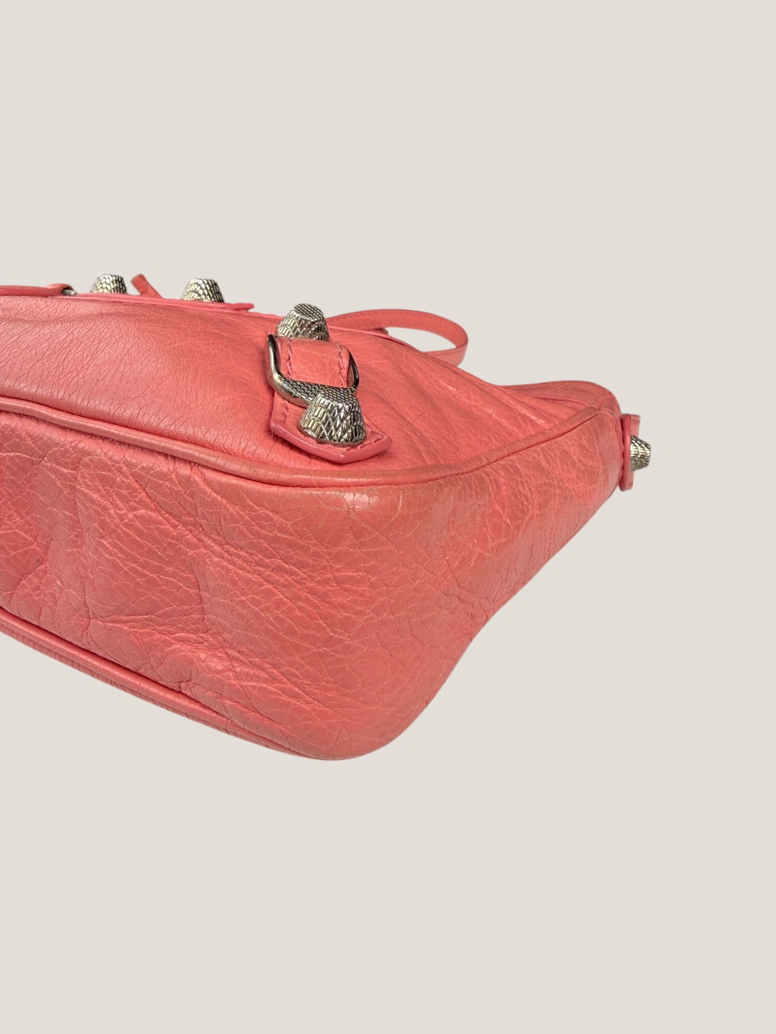 Balenciaga Hip in pelle rosa