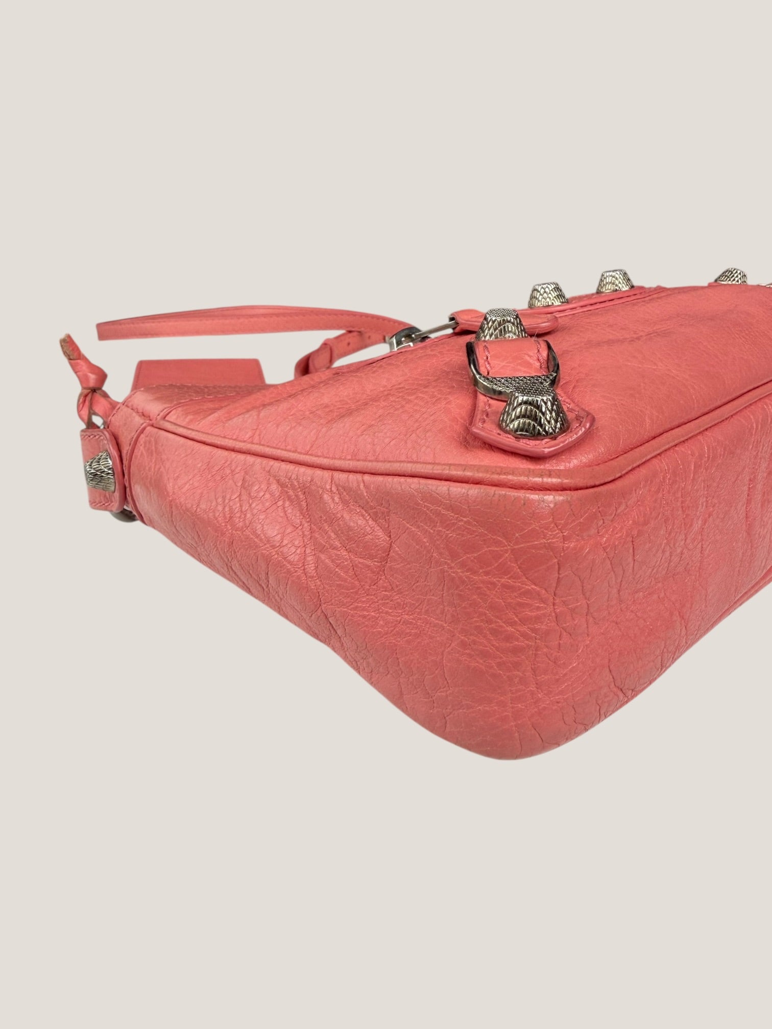 Balenciaga Hip in pelle rosa