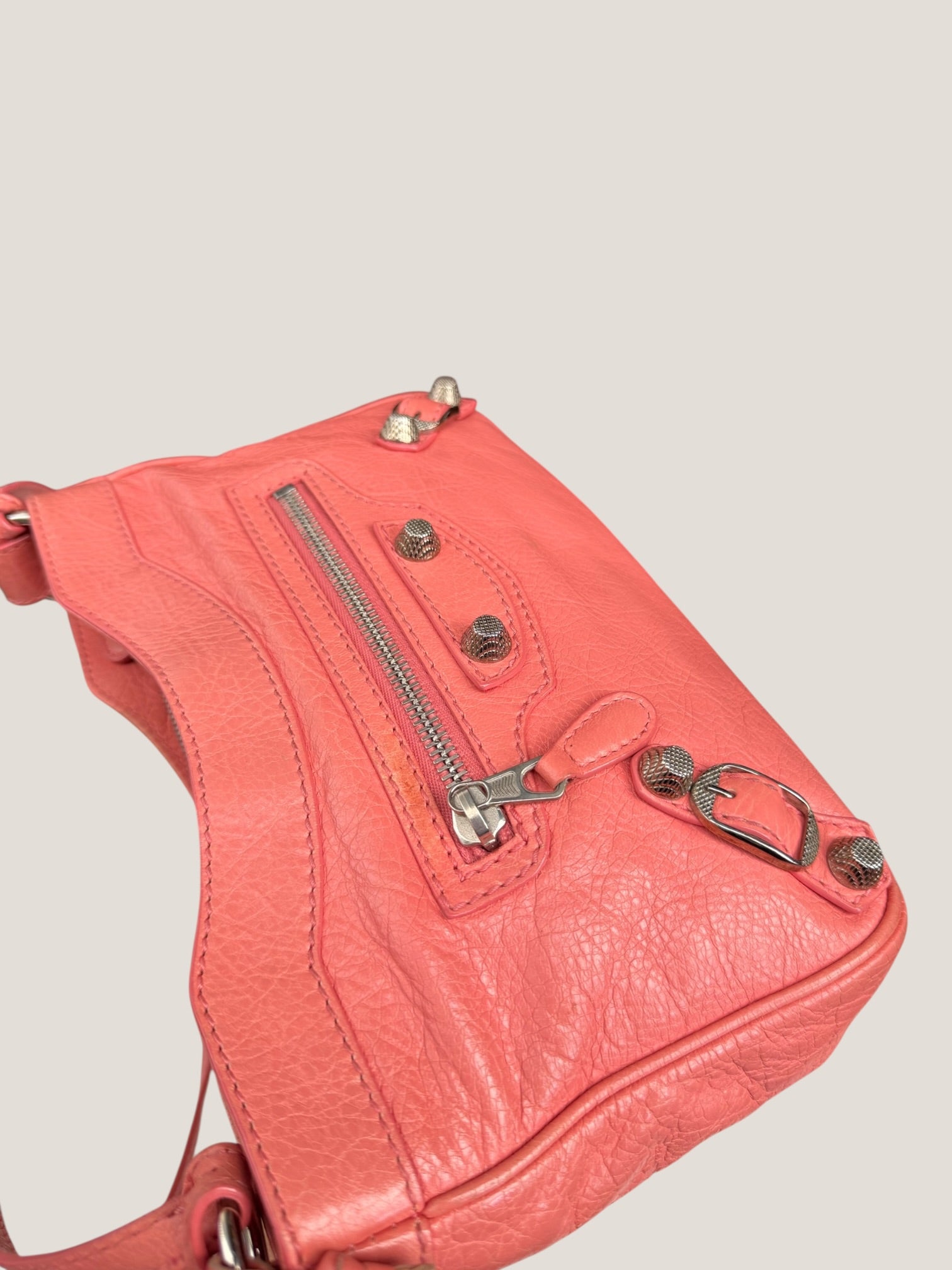 Balenciaga Hip in pelle rosa