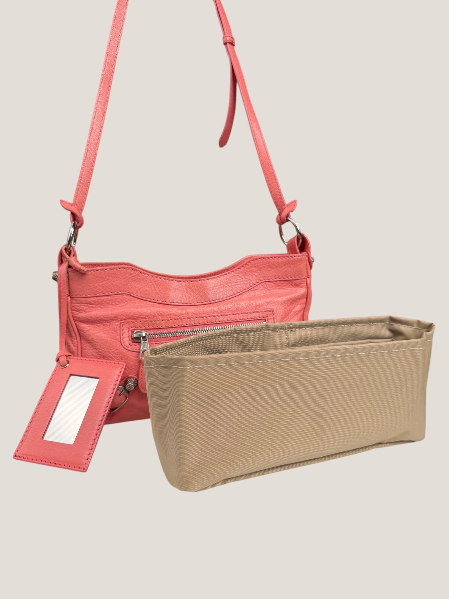 Balenciaga Hip in pelle rosa