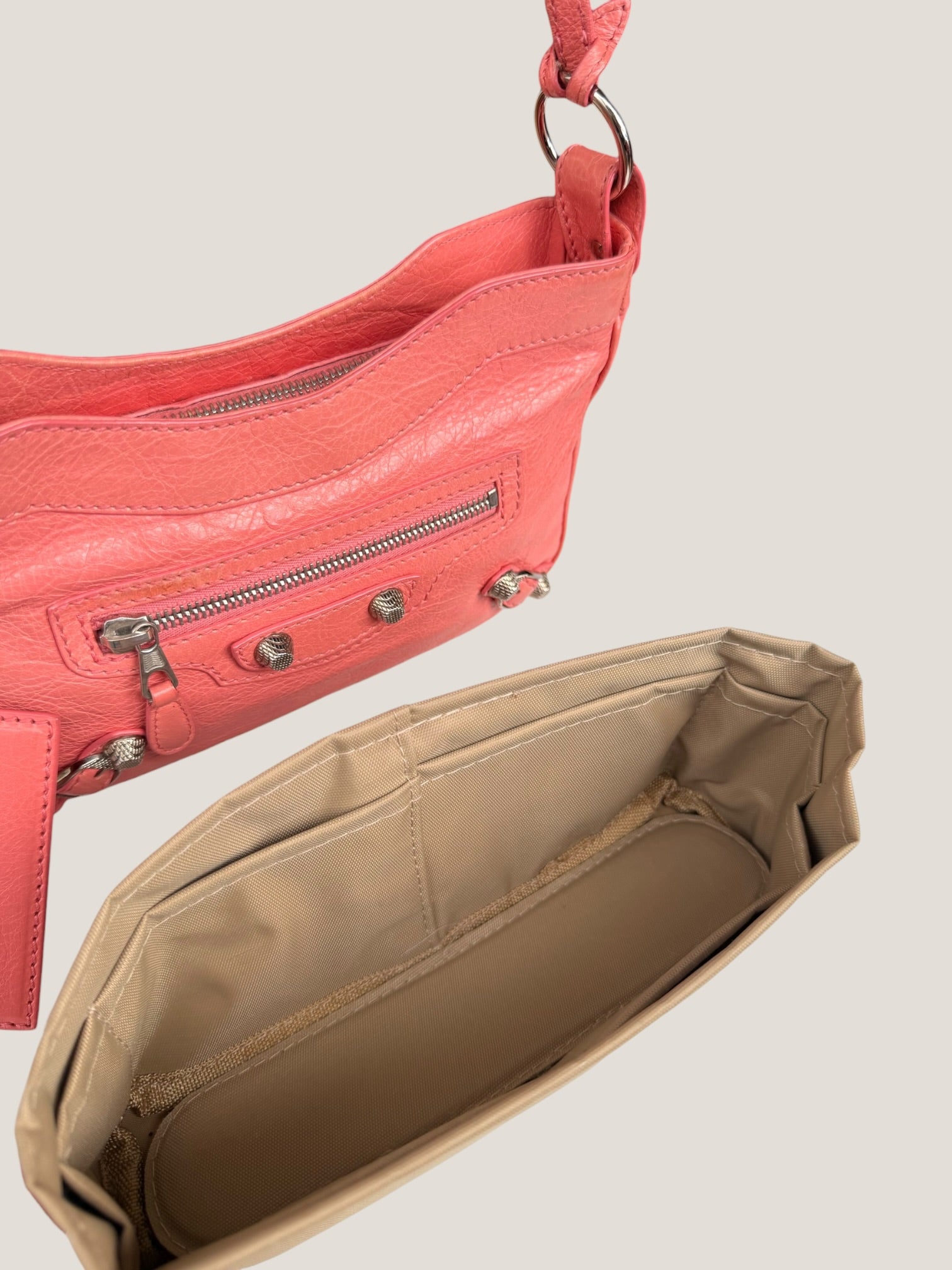 Balenciaga Hip in pelle rosa