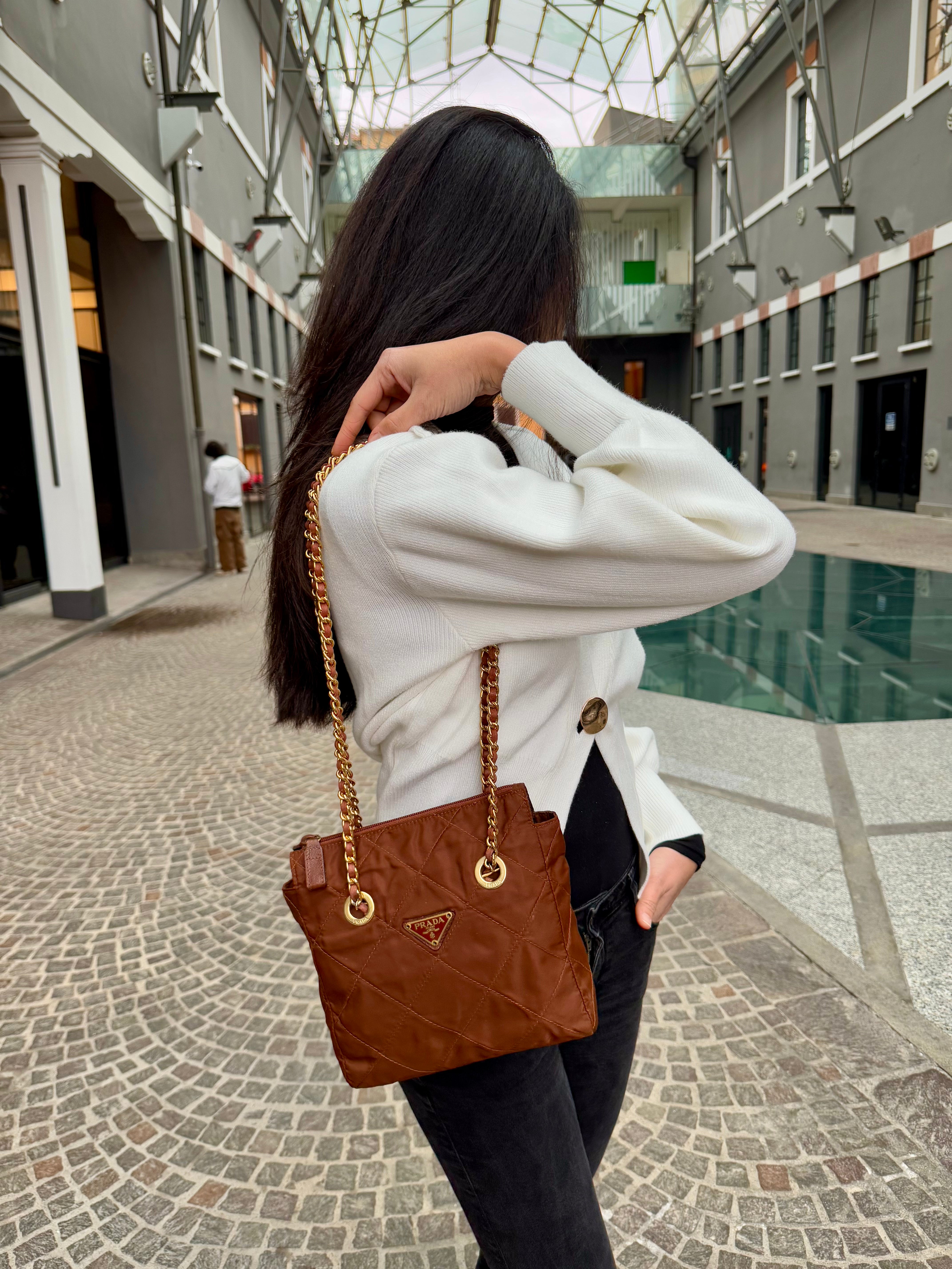 Prada chain bag