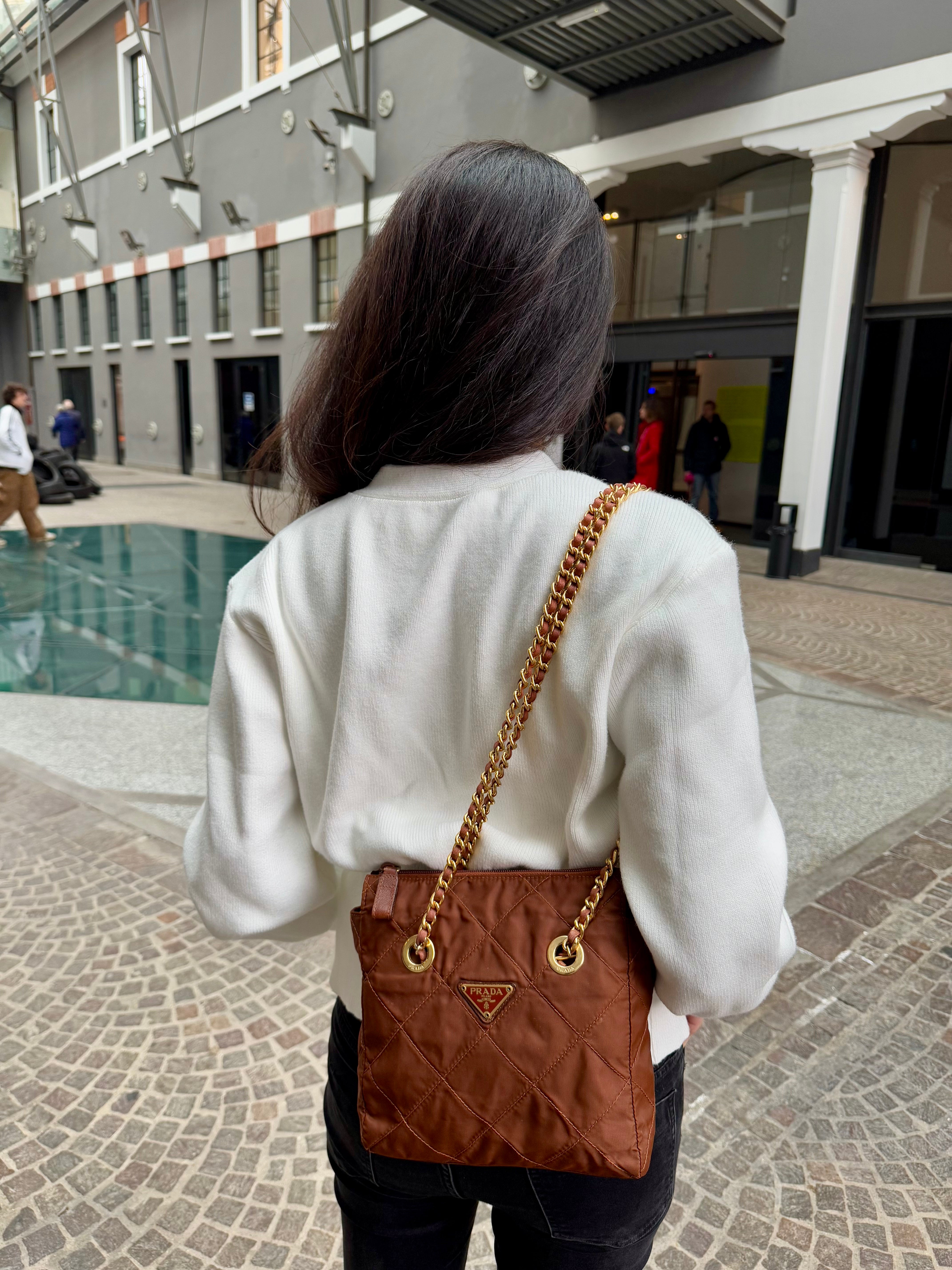 Prada chain bag