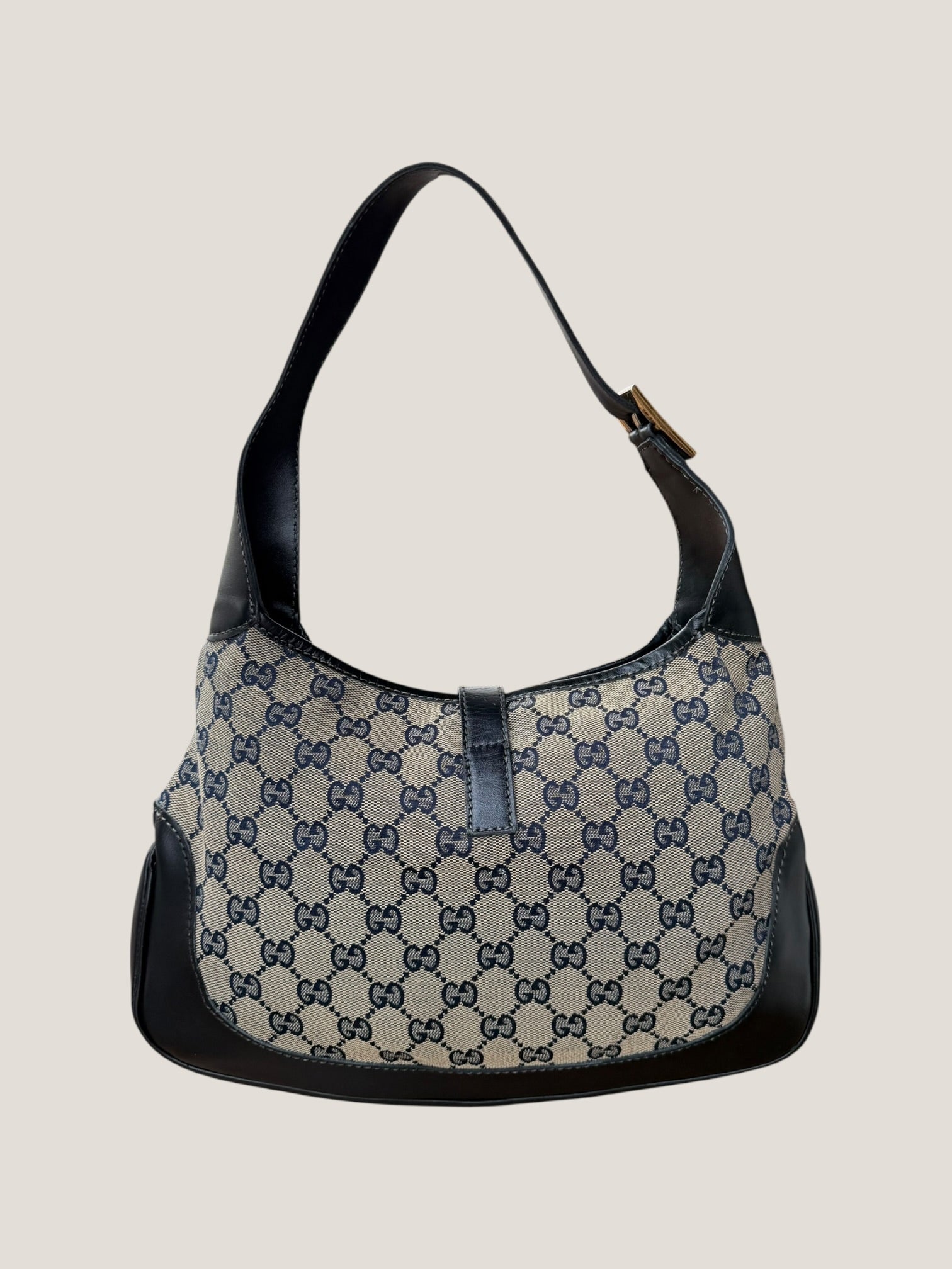 Gucci Jackie GG Canvas Blu Navy