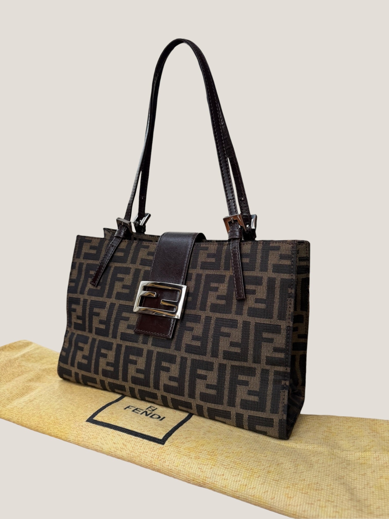 Fendi Zucca Tote Bag